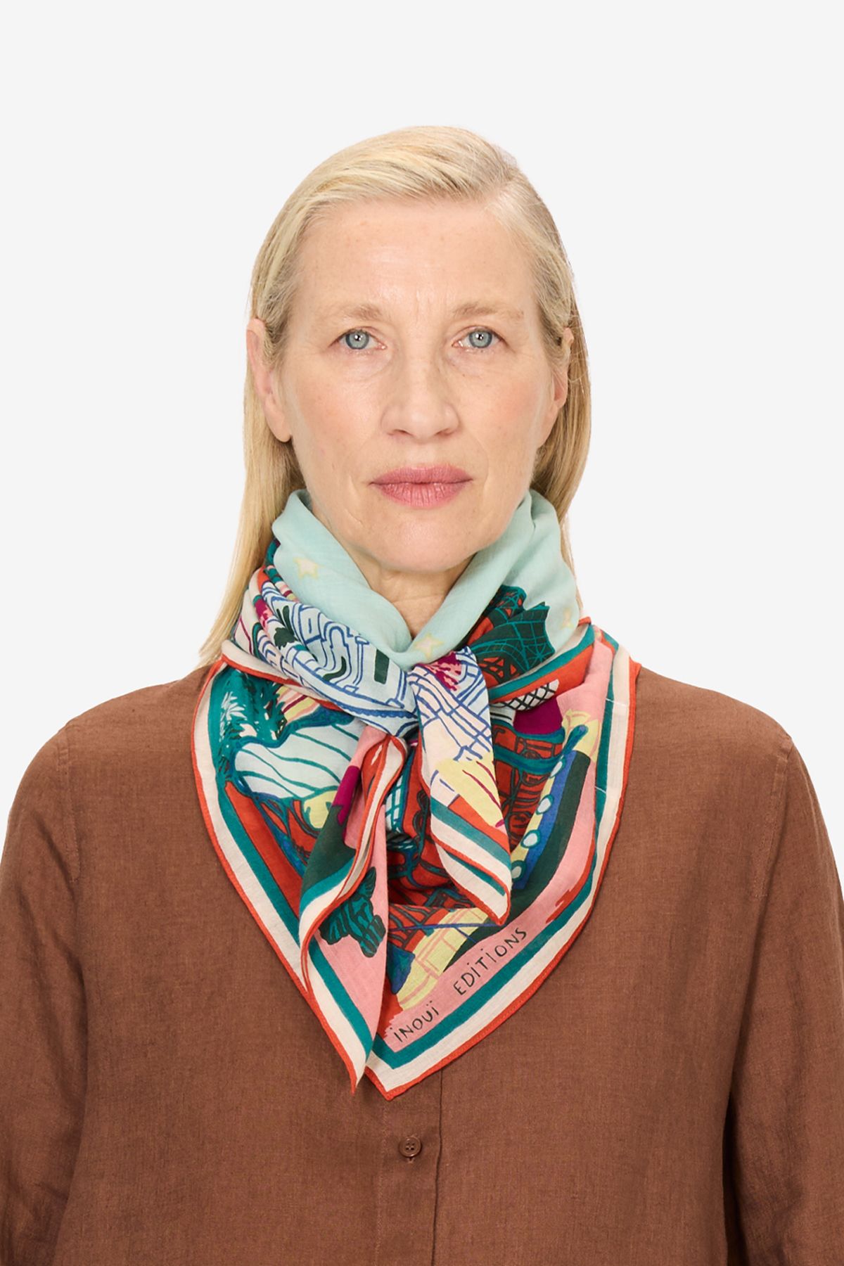 Carré 100 - J'Aime Paris - Multicolore