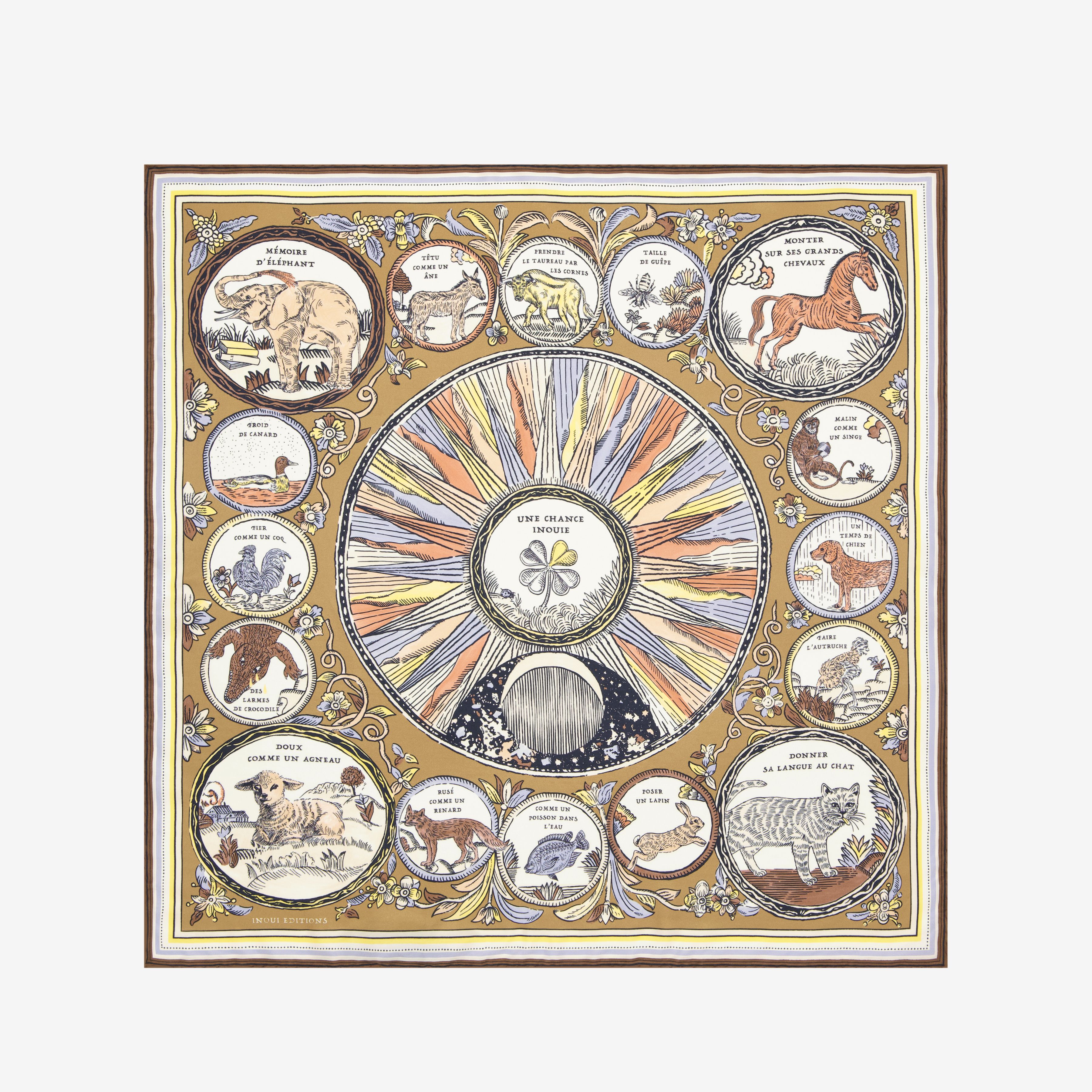 Square 70 - Chance Inoui - Golden Brown