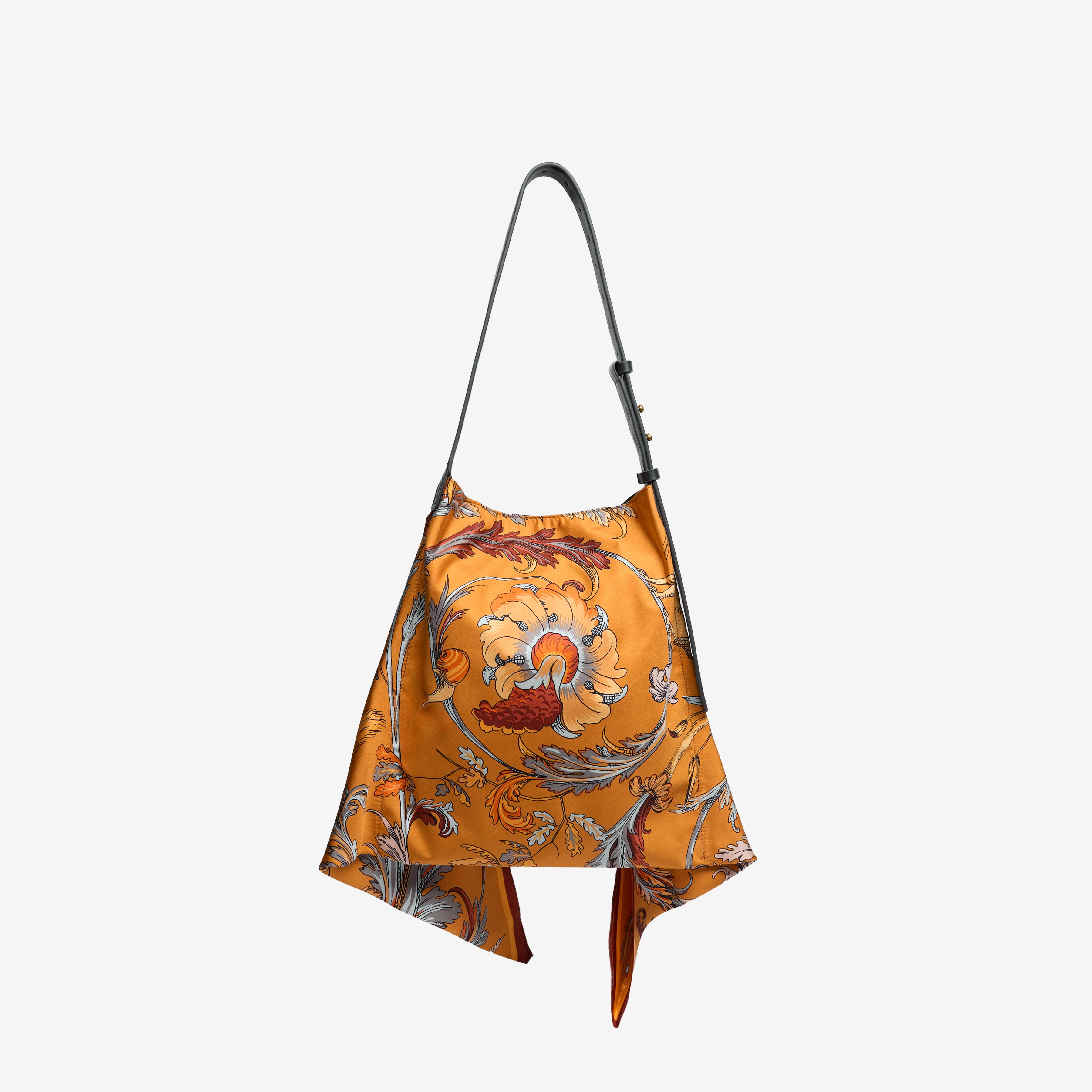 Scarf Bag - Rococo - Golden Brown