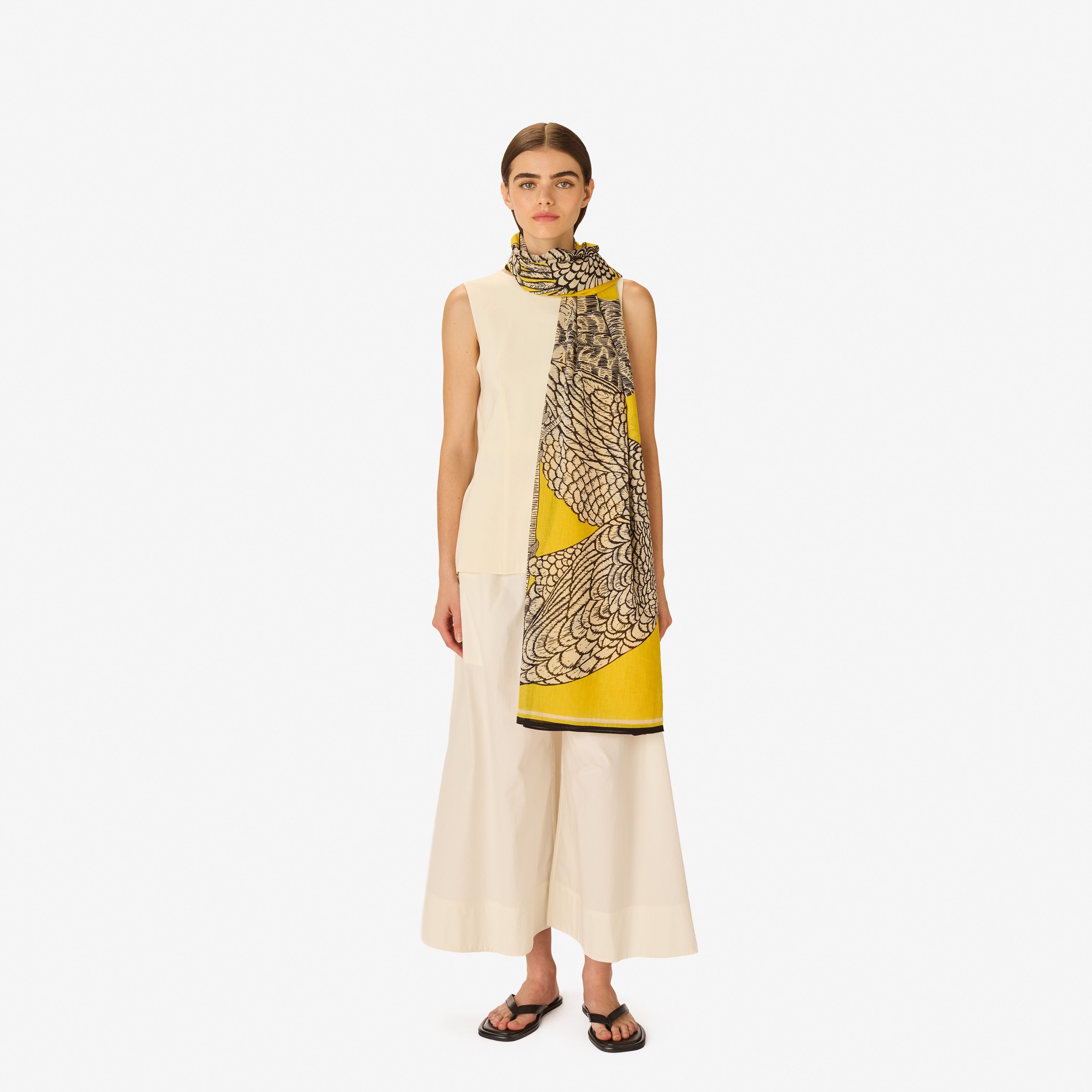 Scarf 100 - Caracat - Yellow