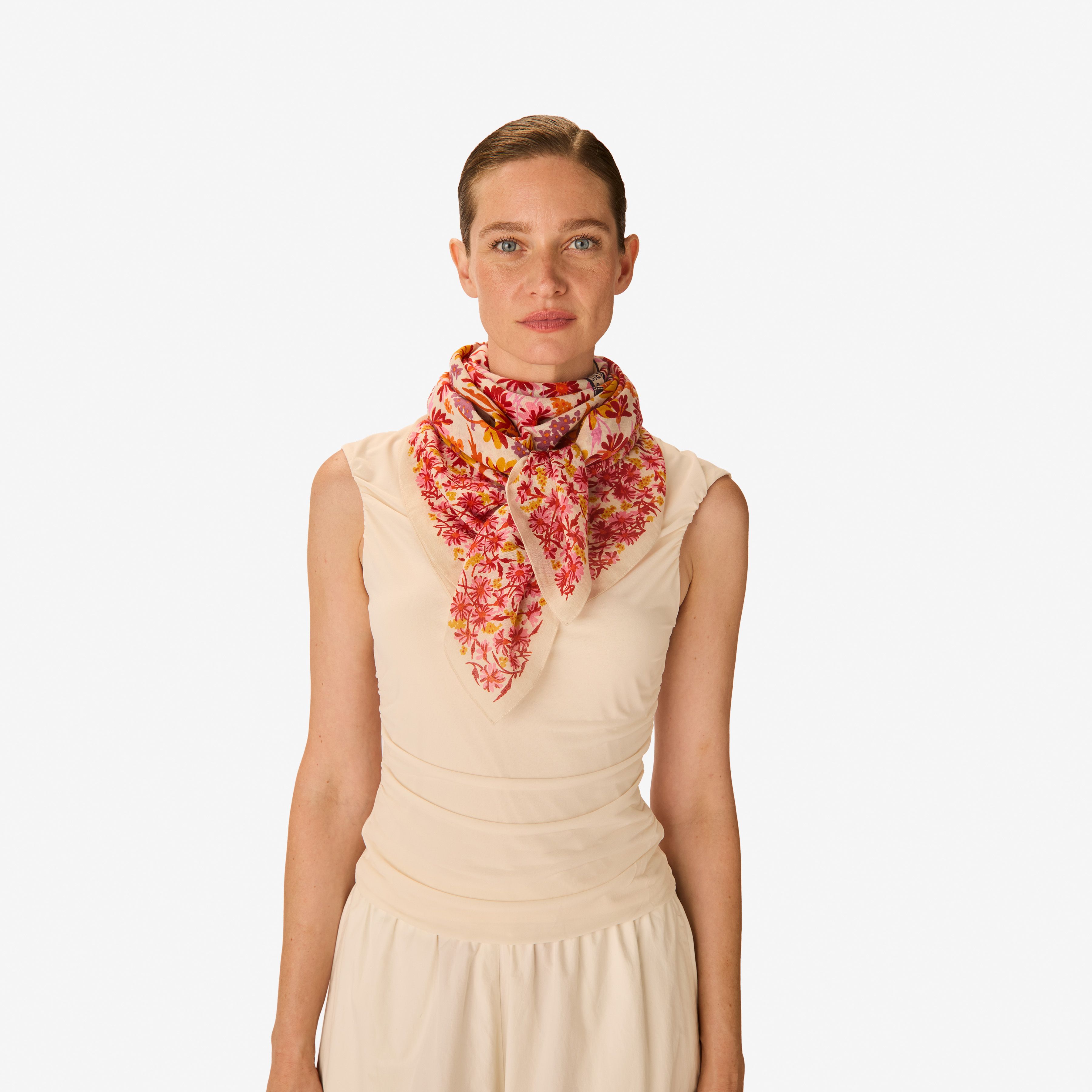 Carré 100 - Faust - Rose