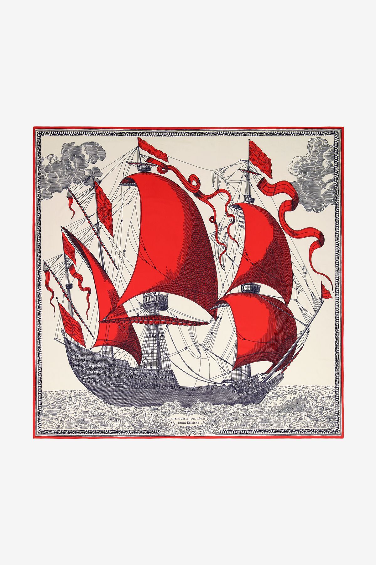 Carré 130 - Des Rives et Des Reves - Rouge