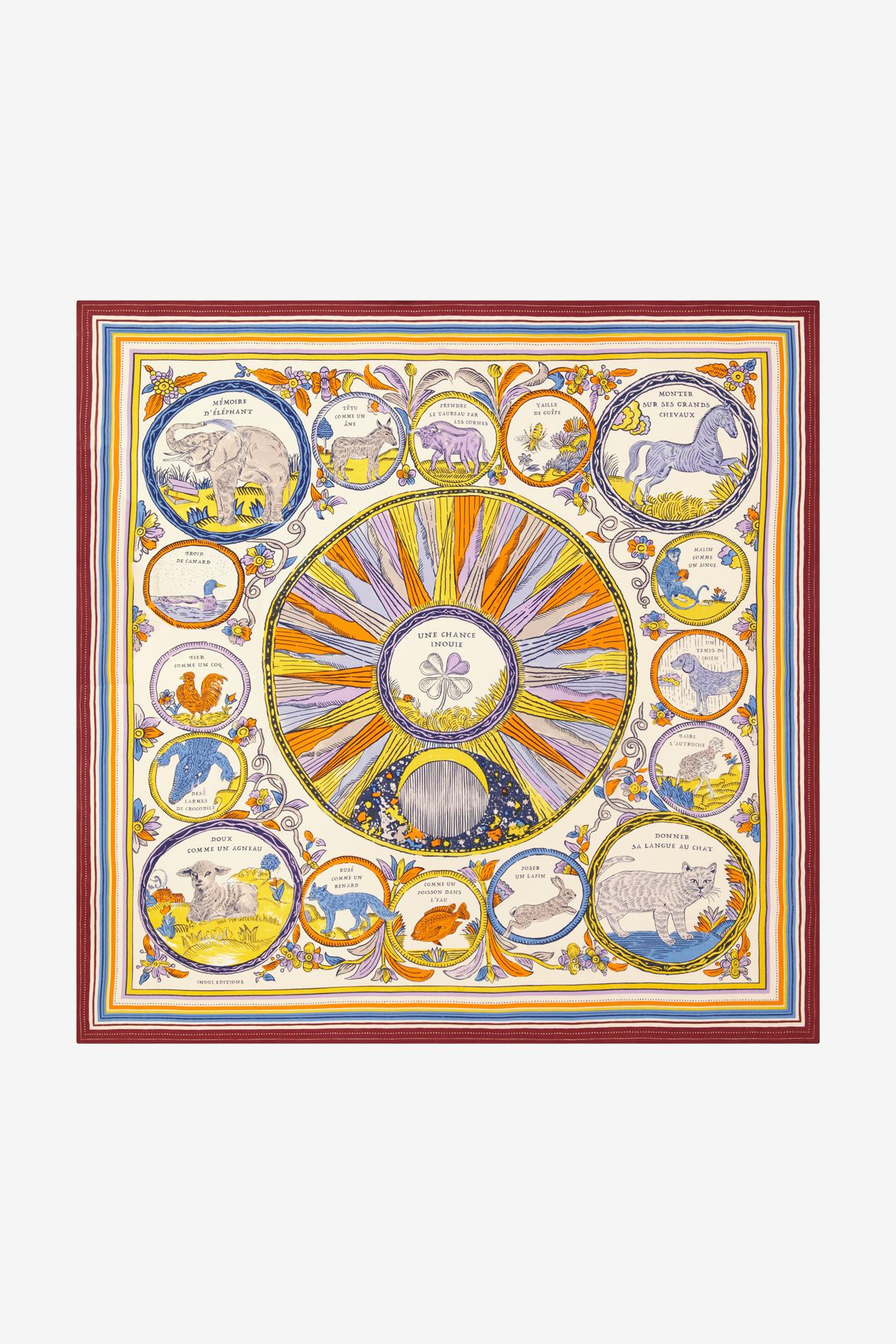 Carré 130 - Chance Inoui - Automne