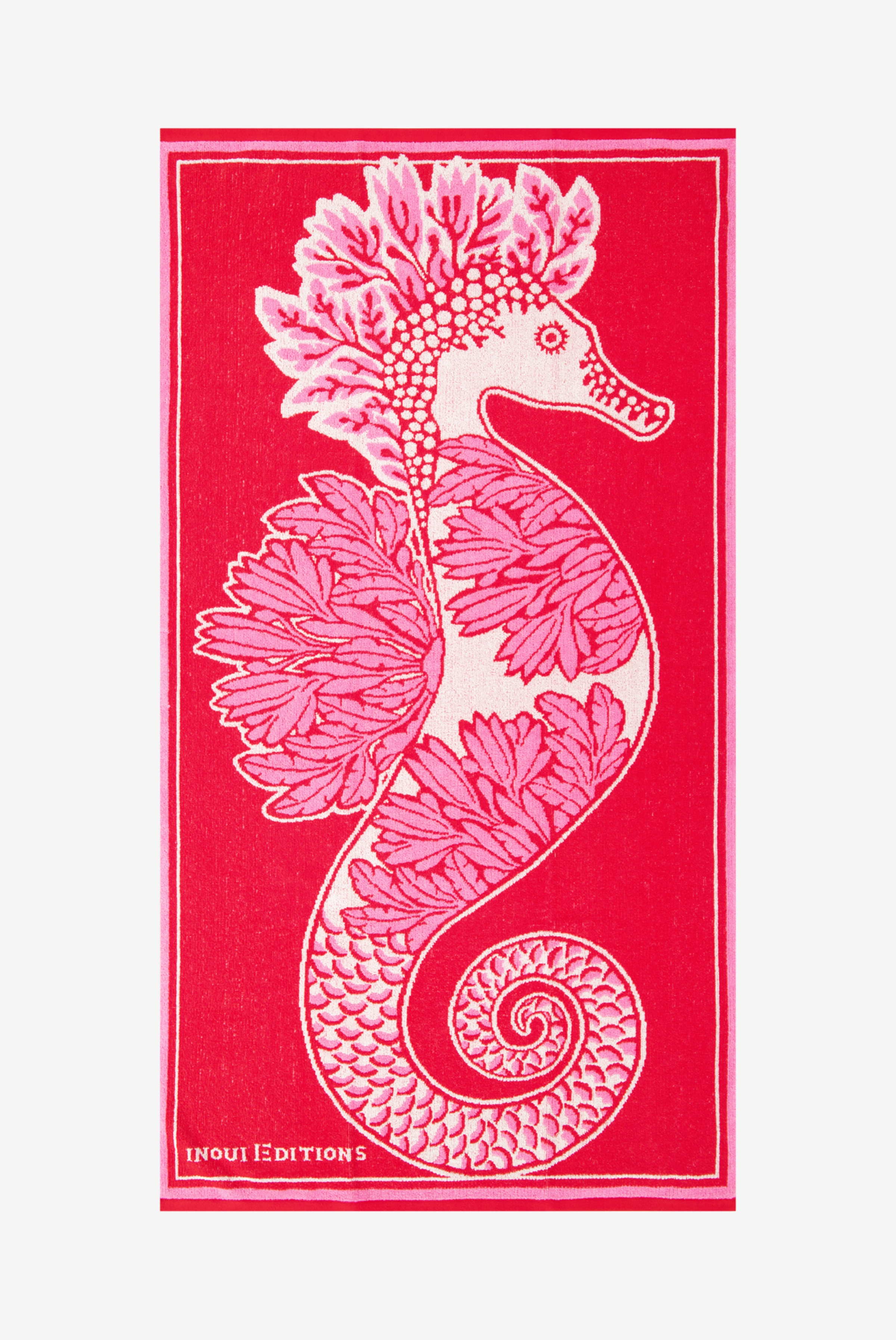 Serviette De Plage 80 - Idriss - Rouge