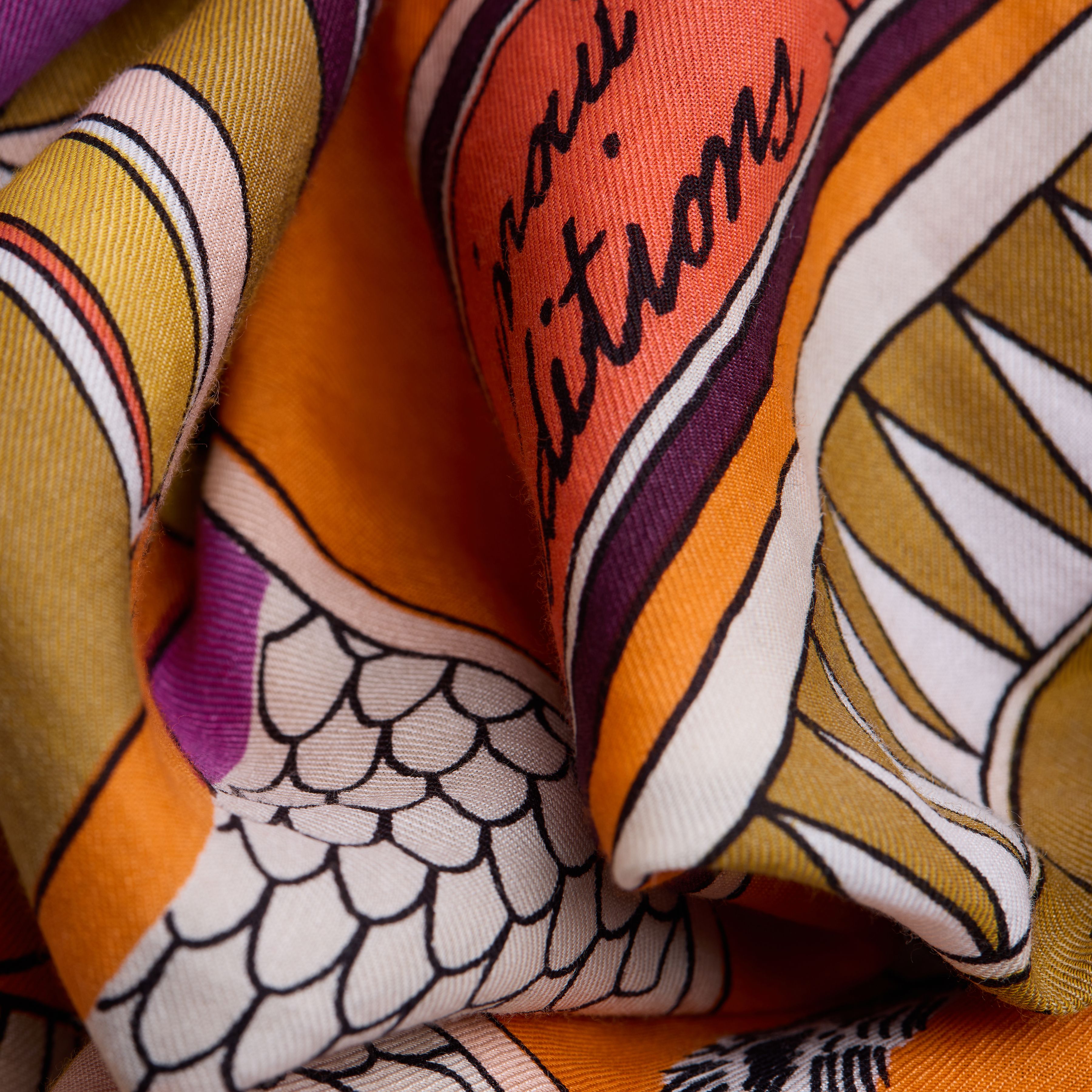 Carré 100 - Taj - Violet