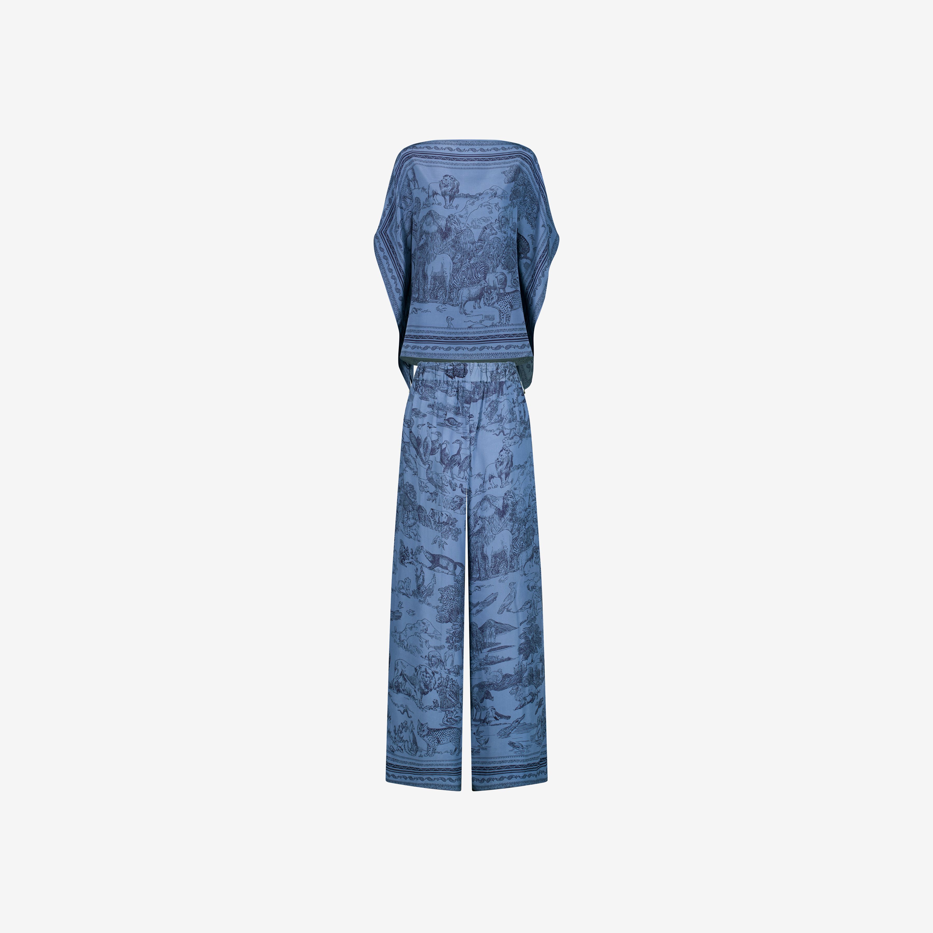 Scarf Top - Reverie - Navy