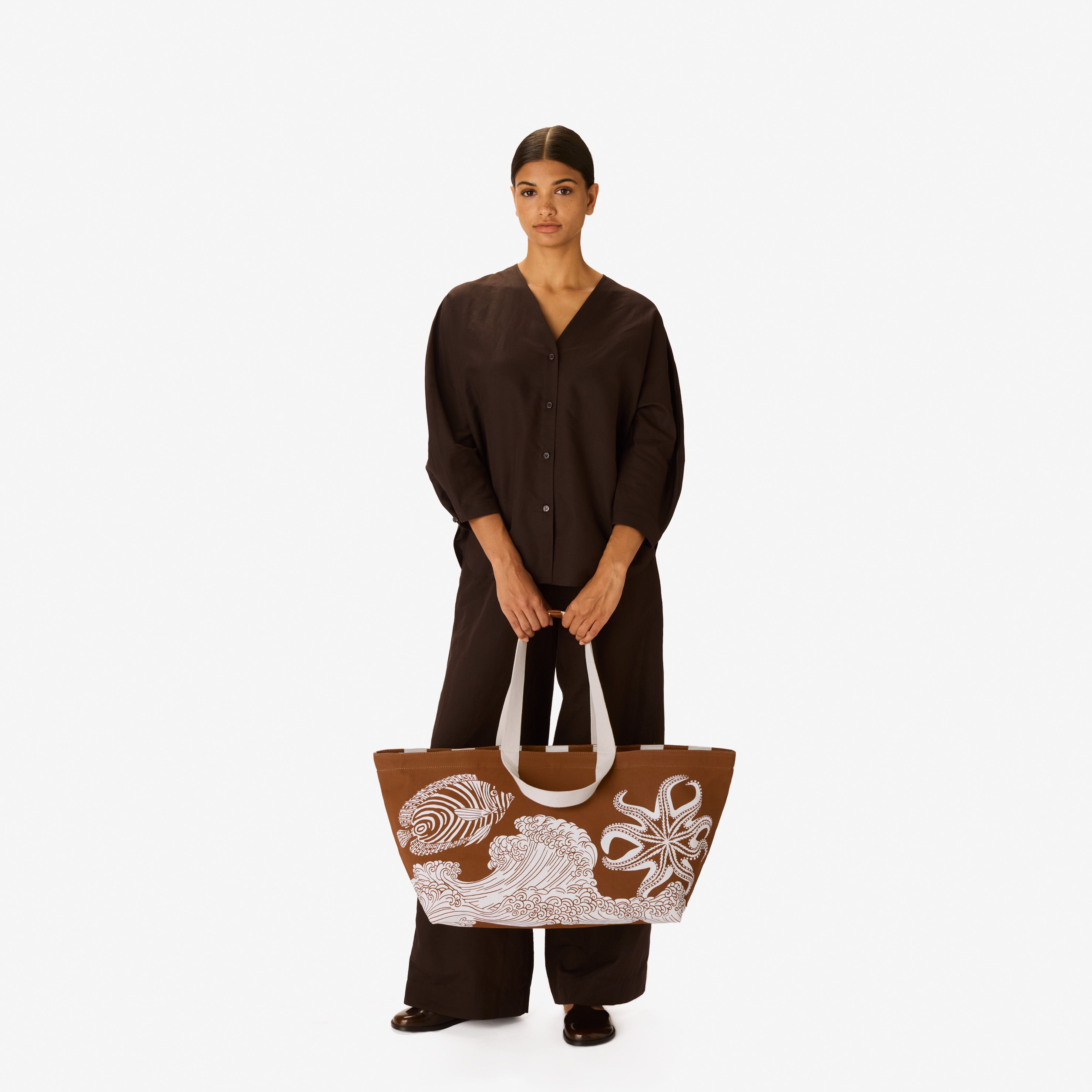 Sac Cabas - Poseidon - Marron