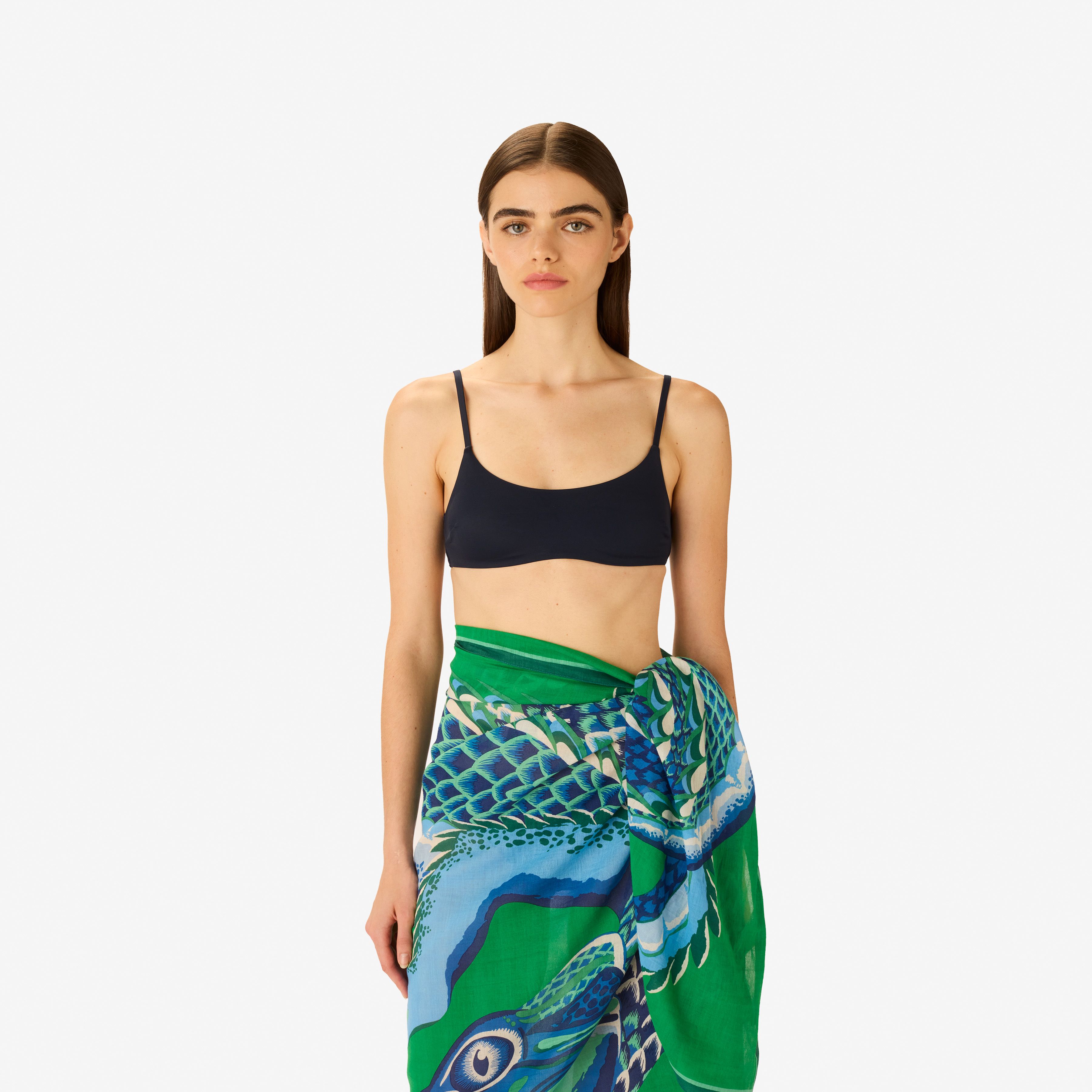 Scarf 100 - Croco - Green