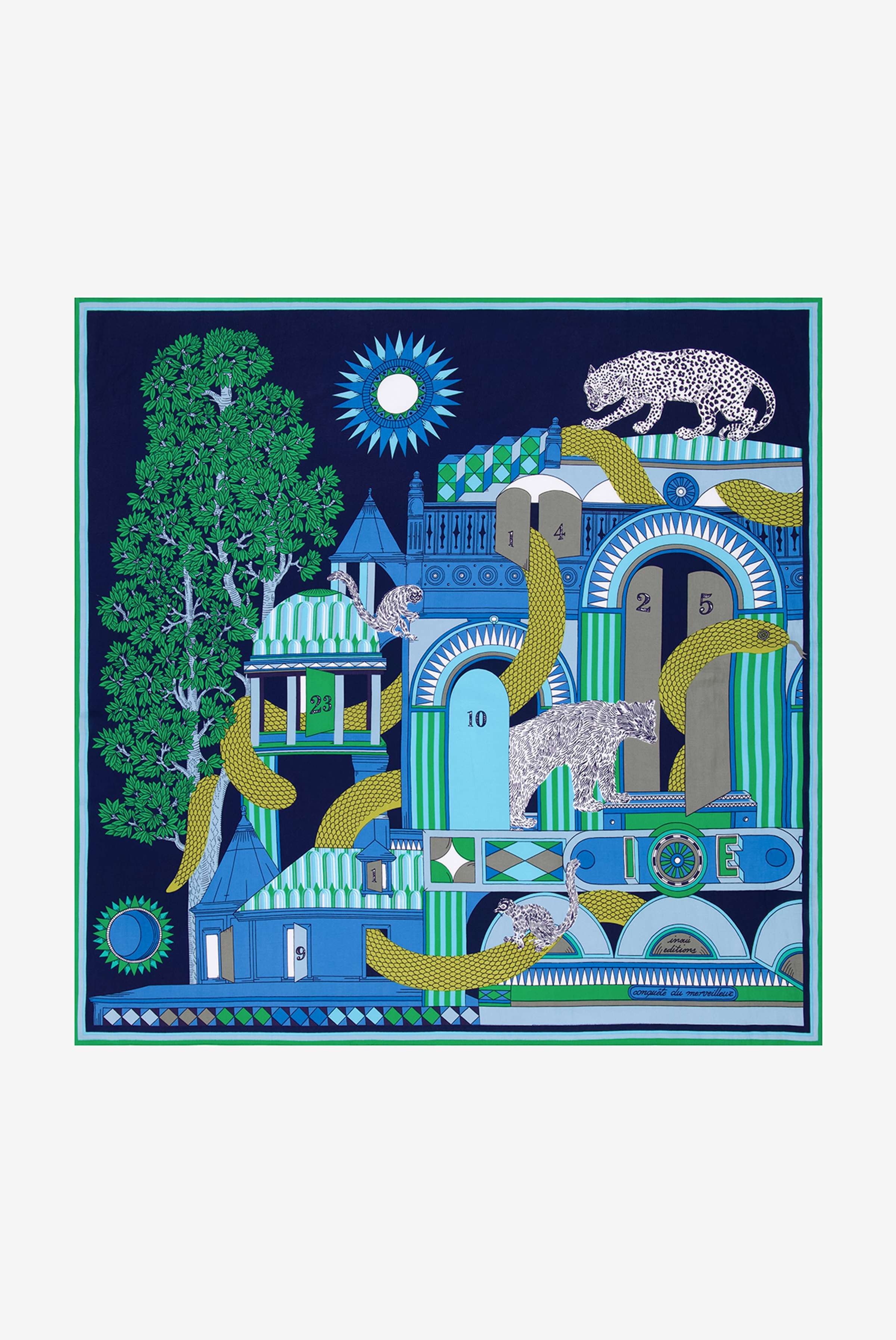 Square 100 - Taj - Green