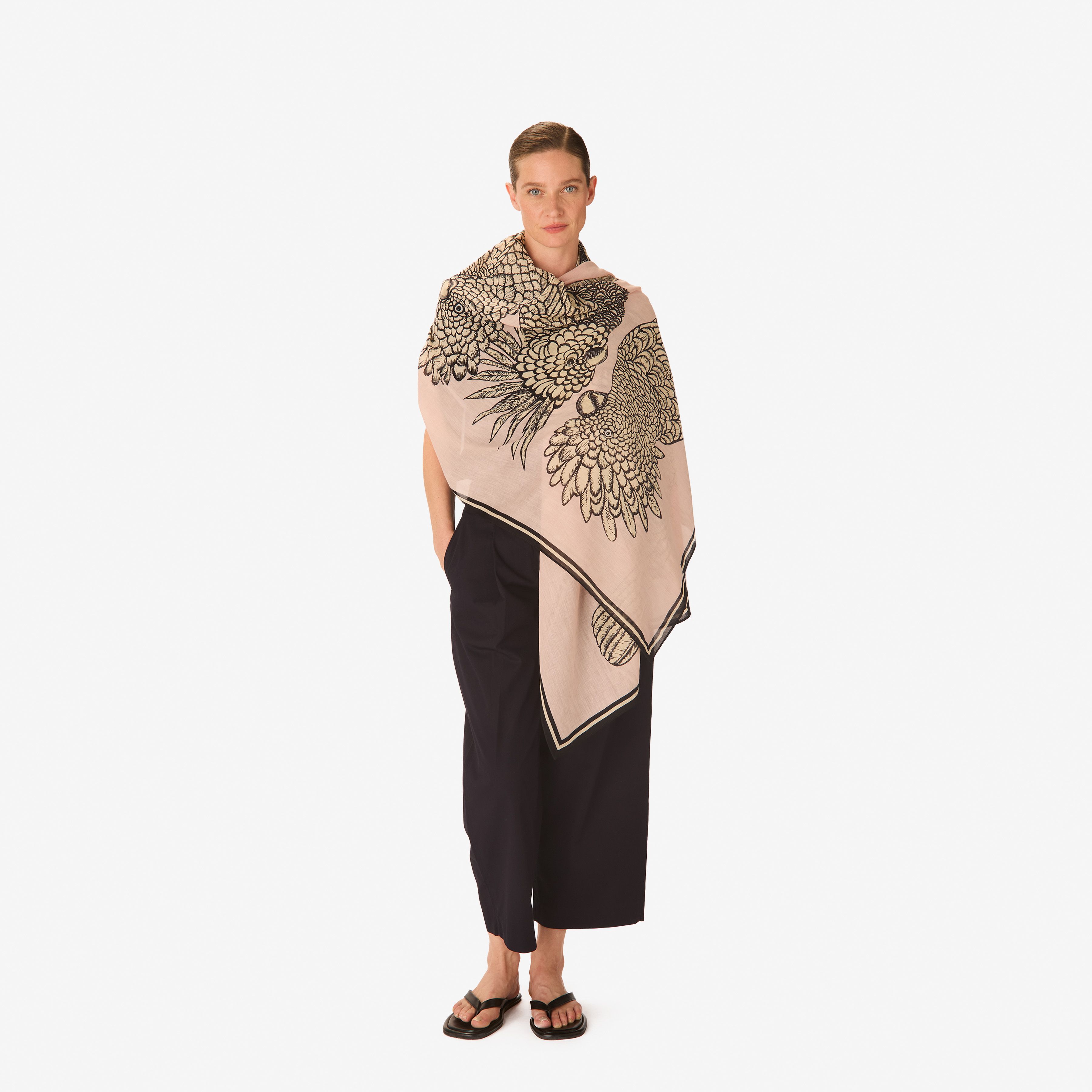 Écharpe 100 - Caracat - Nude