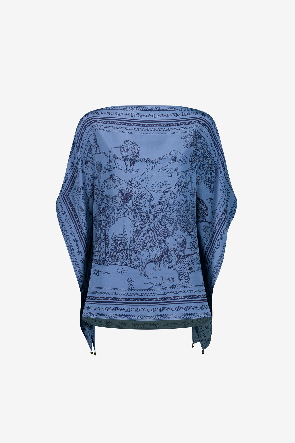 Top Écharpe – Reverie – Bleu Marine