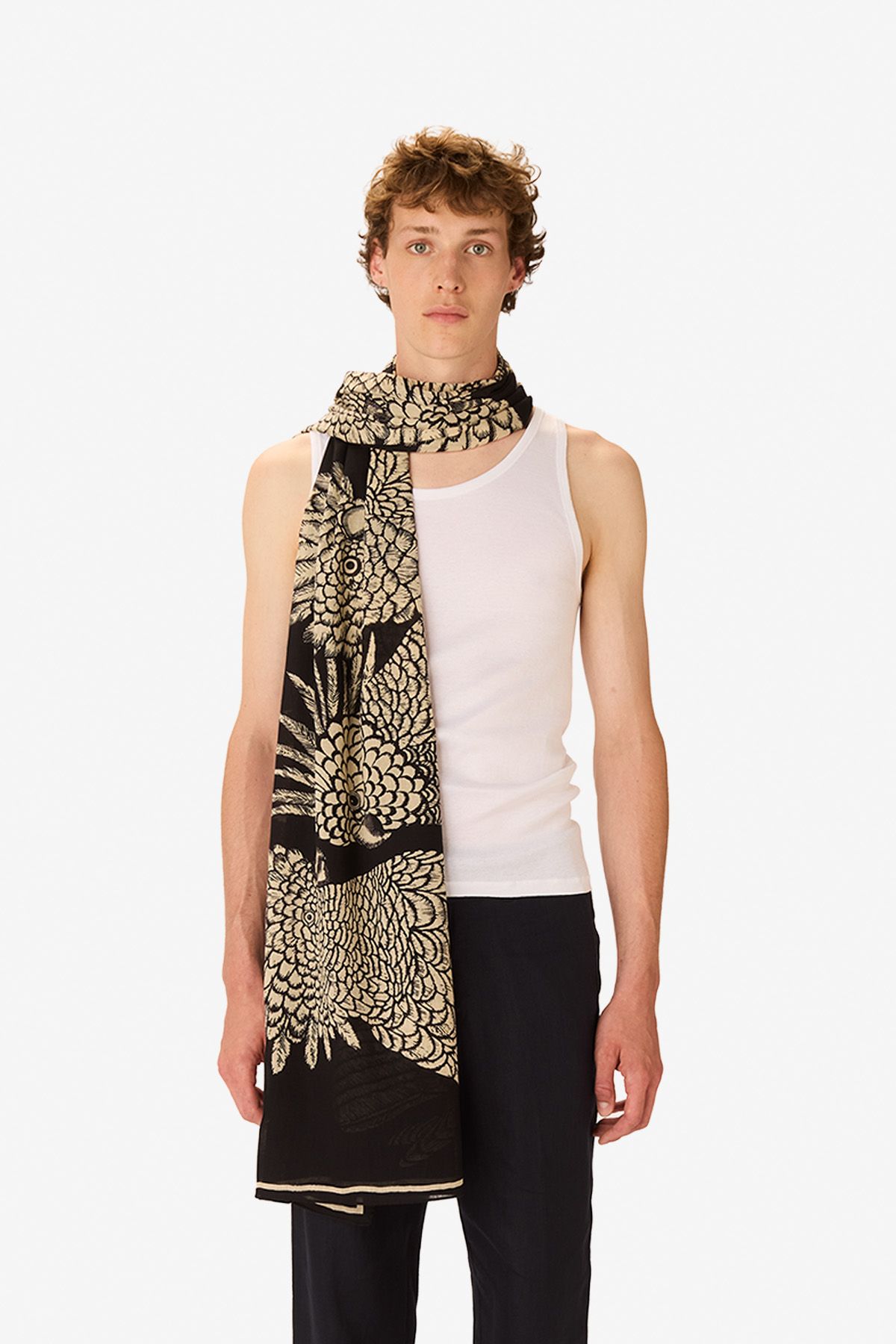 Écharpe 100 - Caracat - Noir