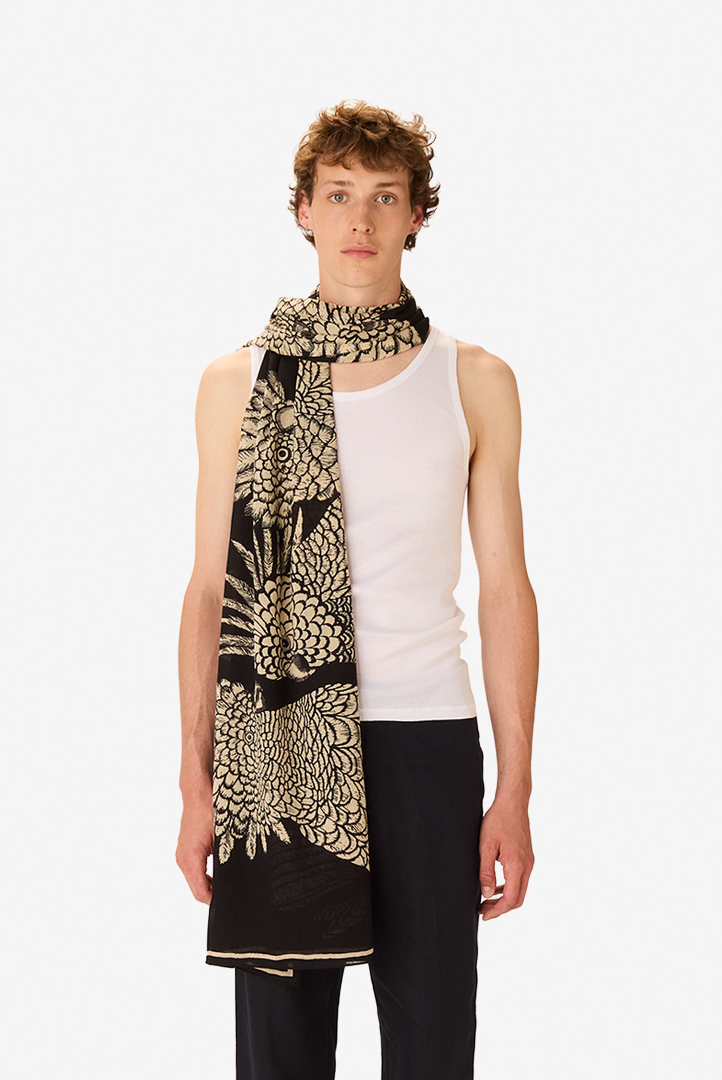 Écharpe 100 - Caracat - Noir