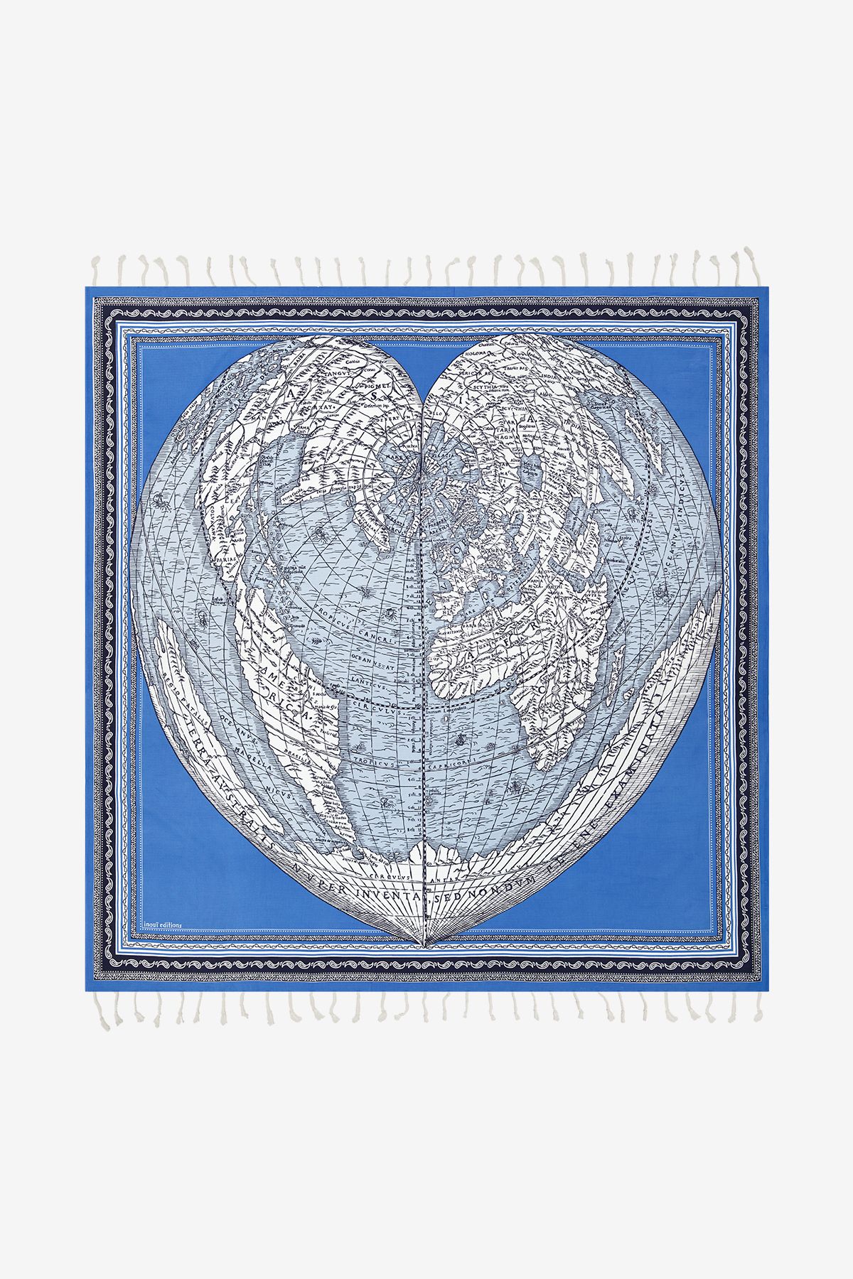 Fouta Towel 190 - Mappemonde - Blue