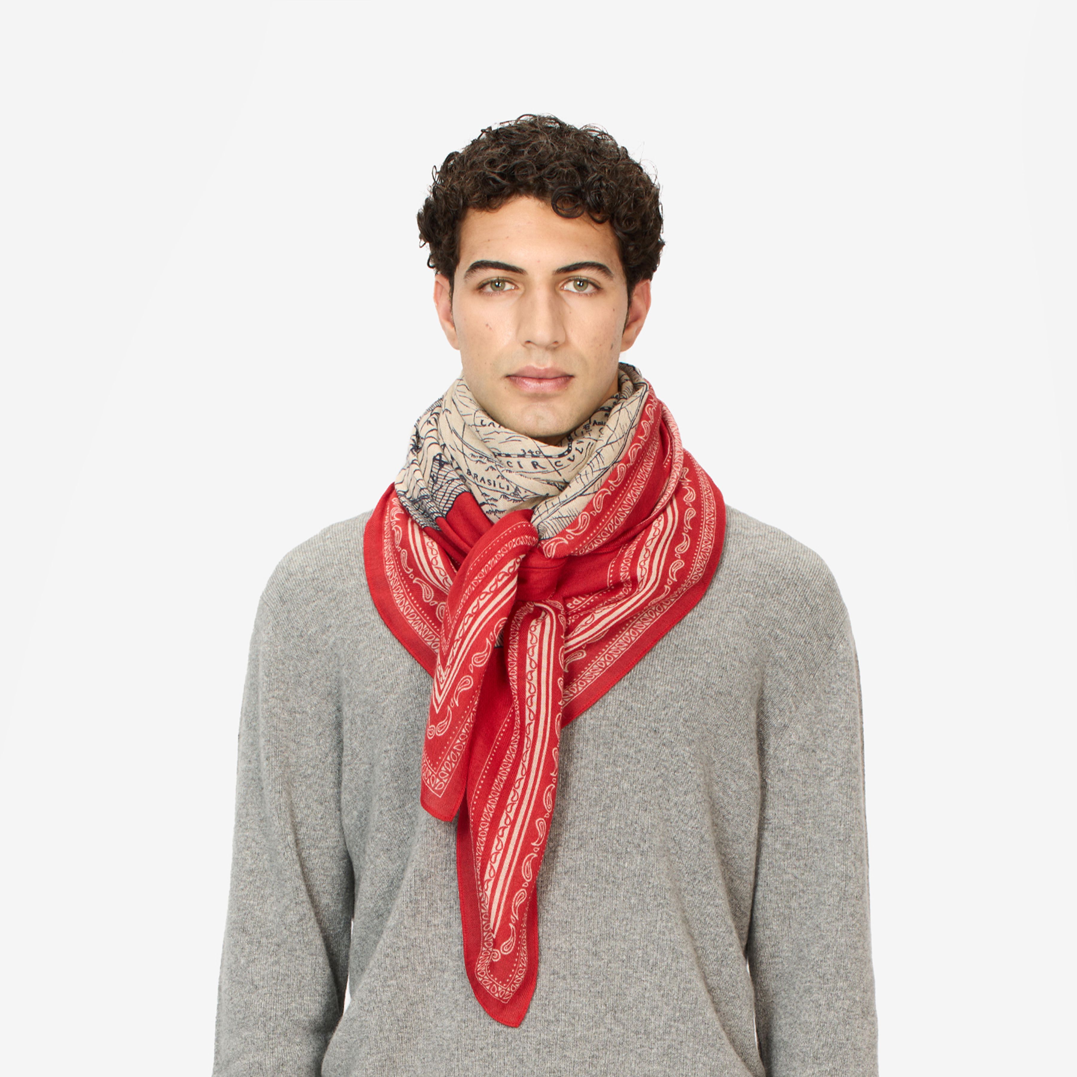 Square 130 - Mappemonde - Red