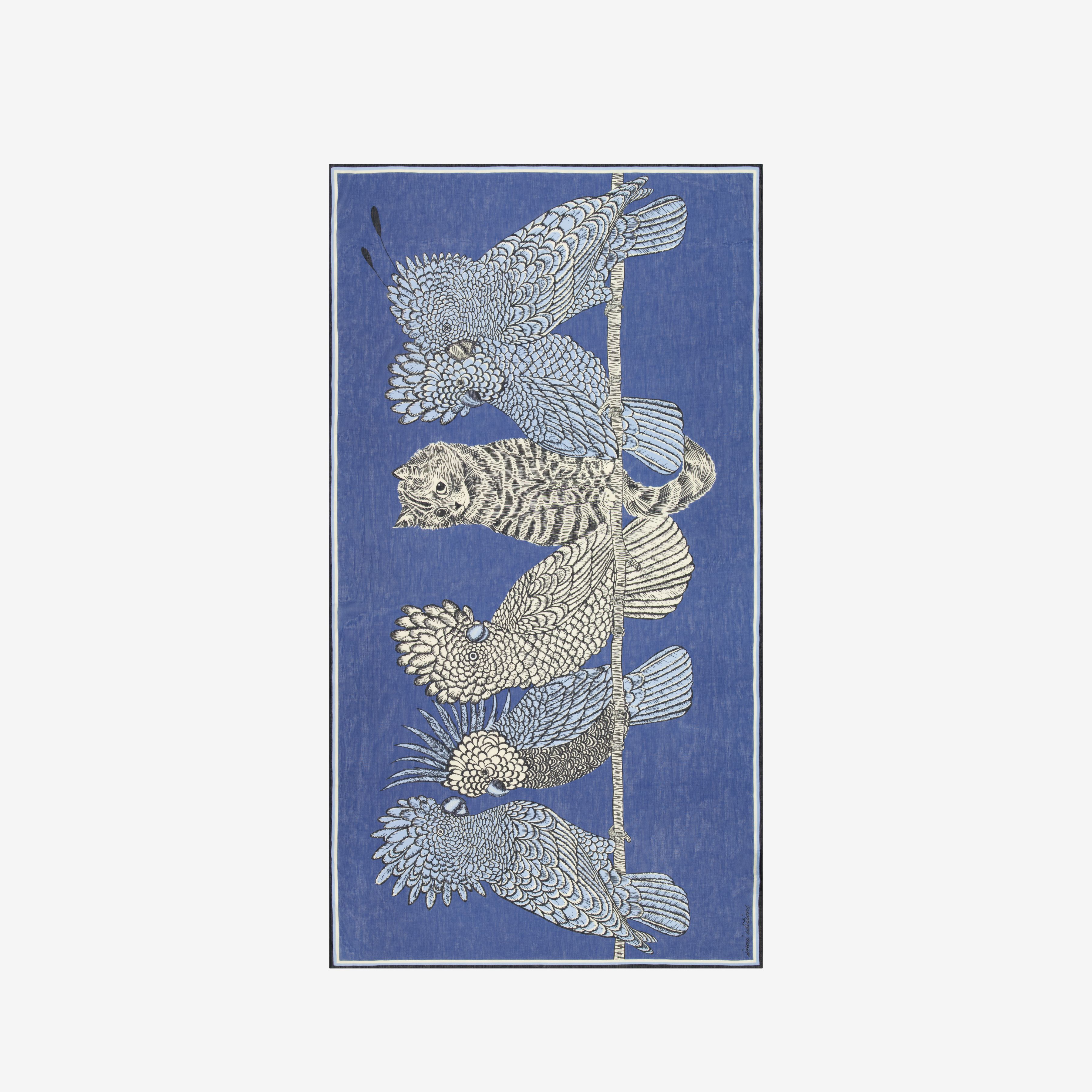 Écharpe 100 - Caracat - Bleu