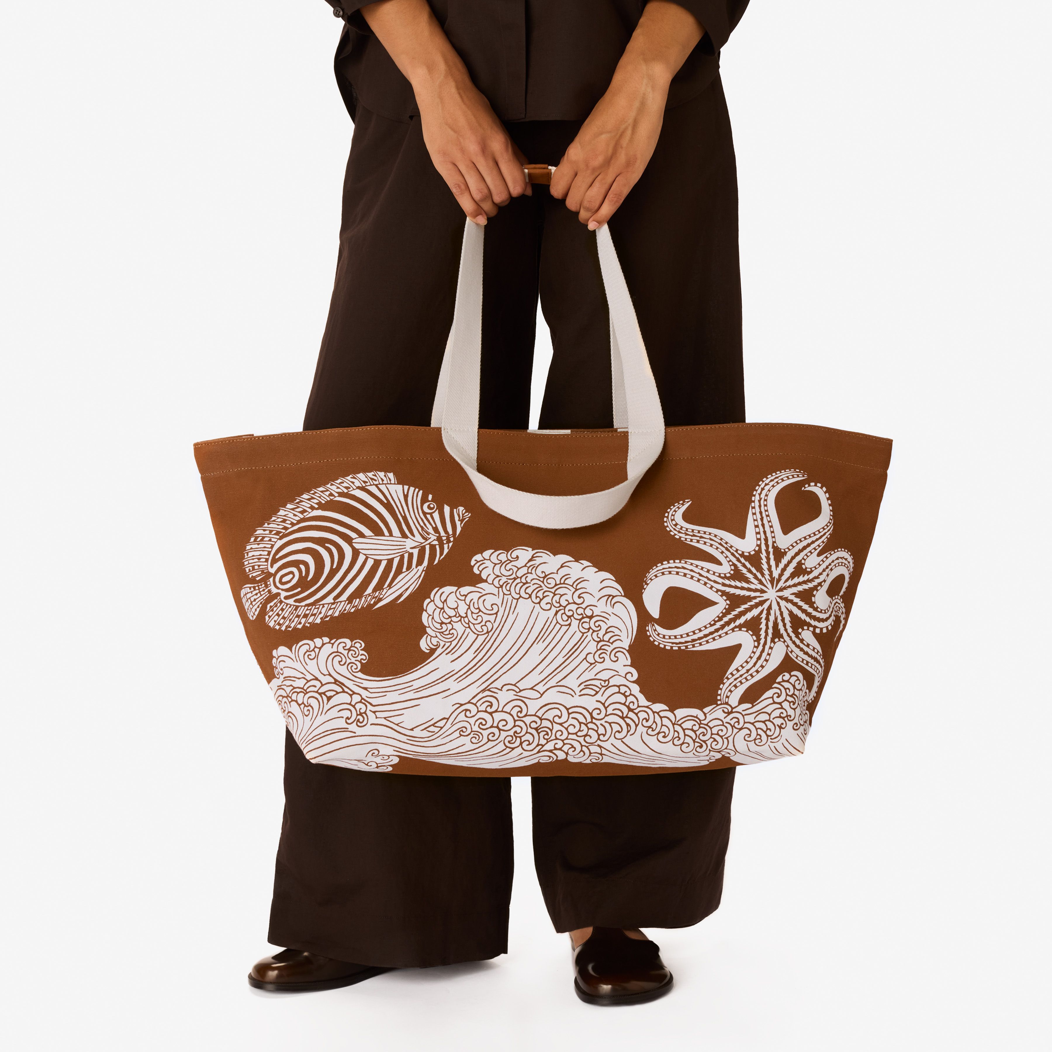 Sac Cabas - Poseidon - Marron