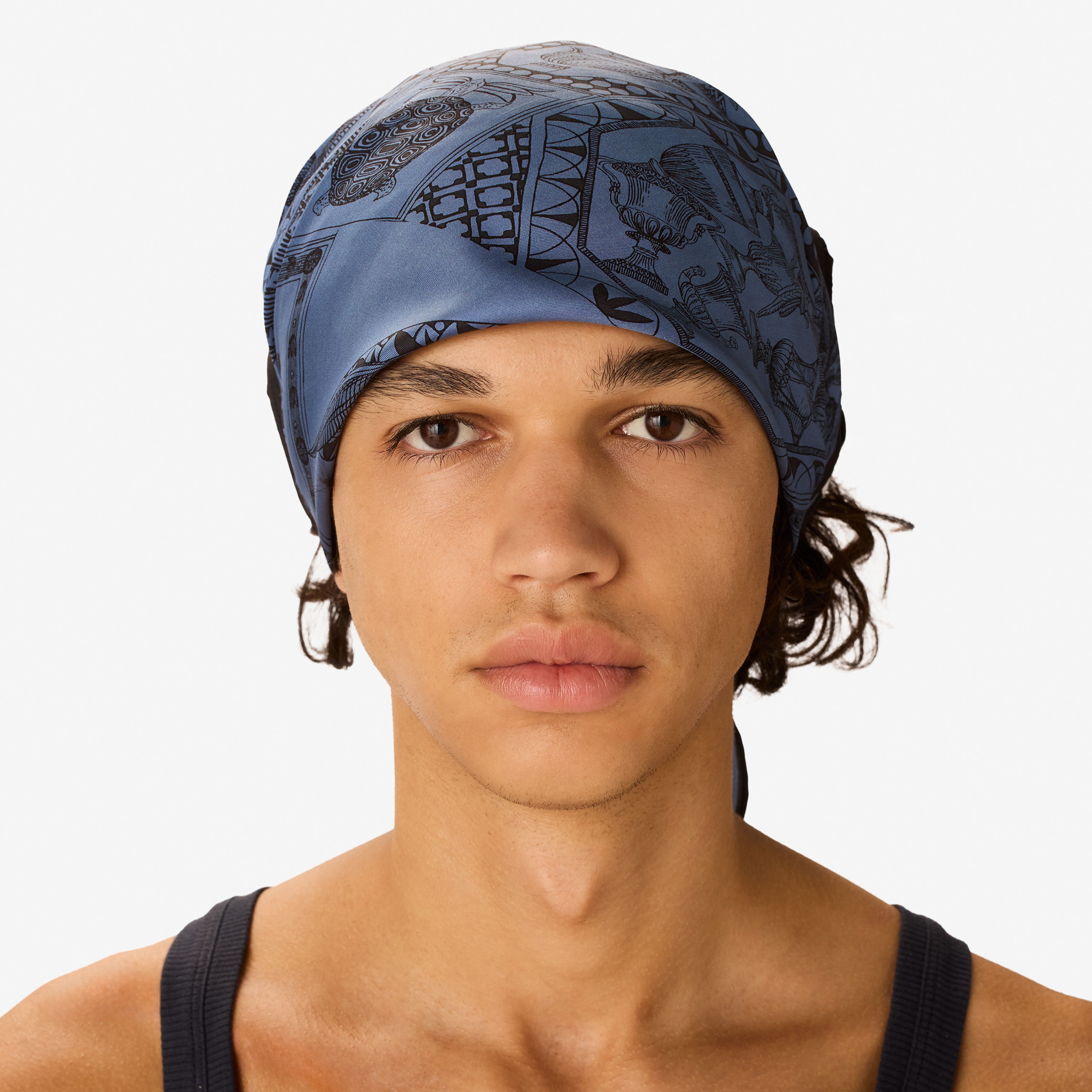 Carré 65 - Barocco - Bleu