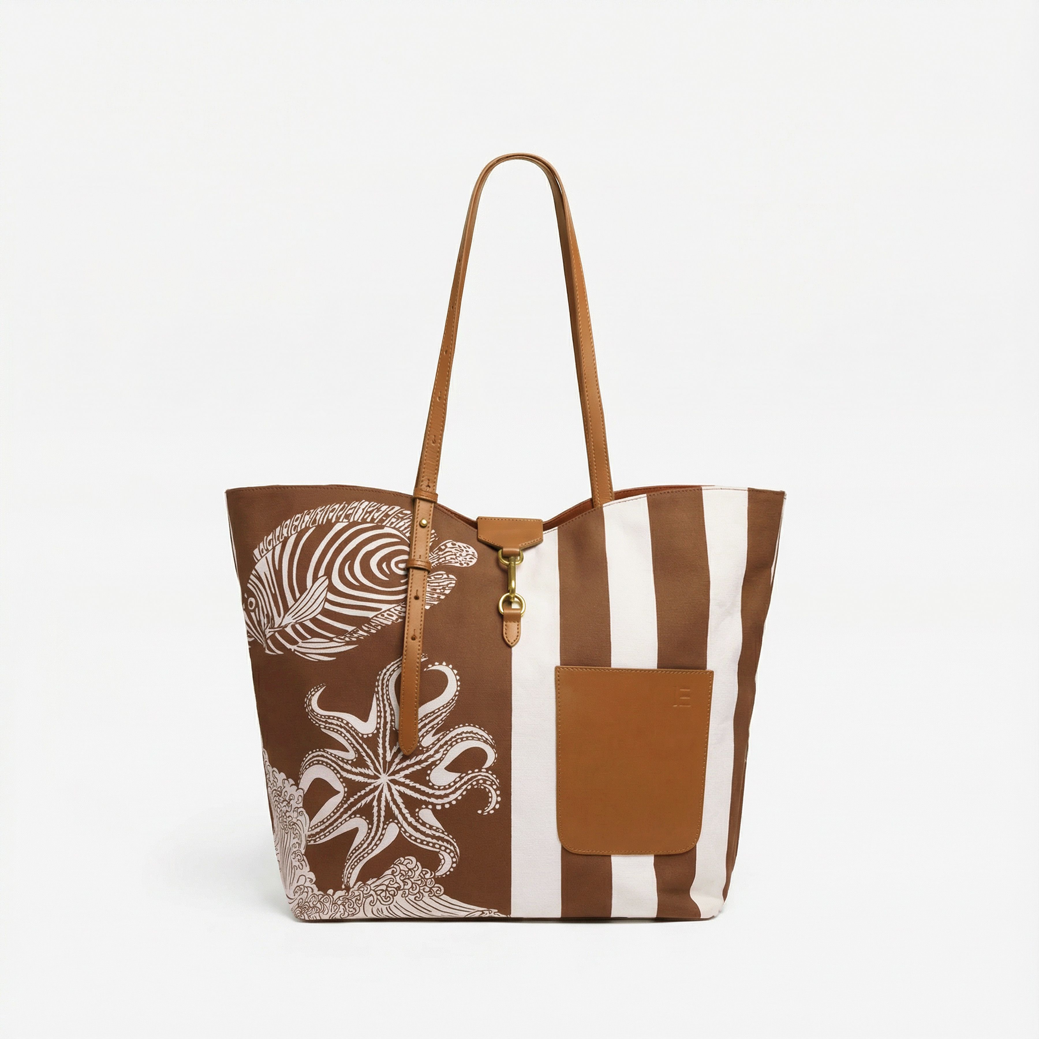 Sac Soft Shopping - Poseidon - Marron