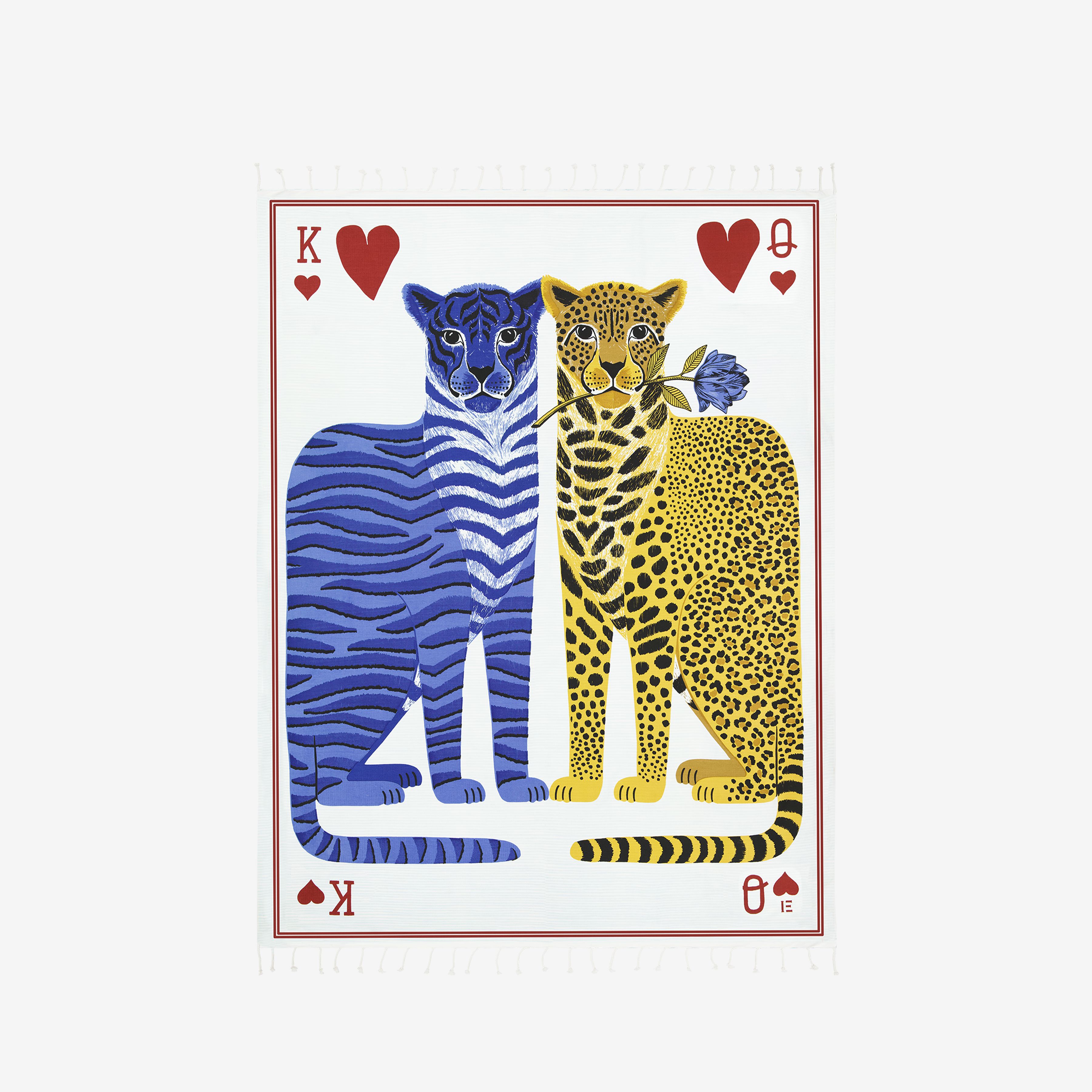 Fouta 140 - King & Queen - Blanc