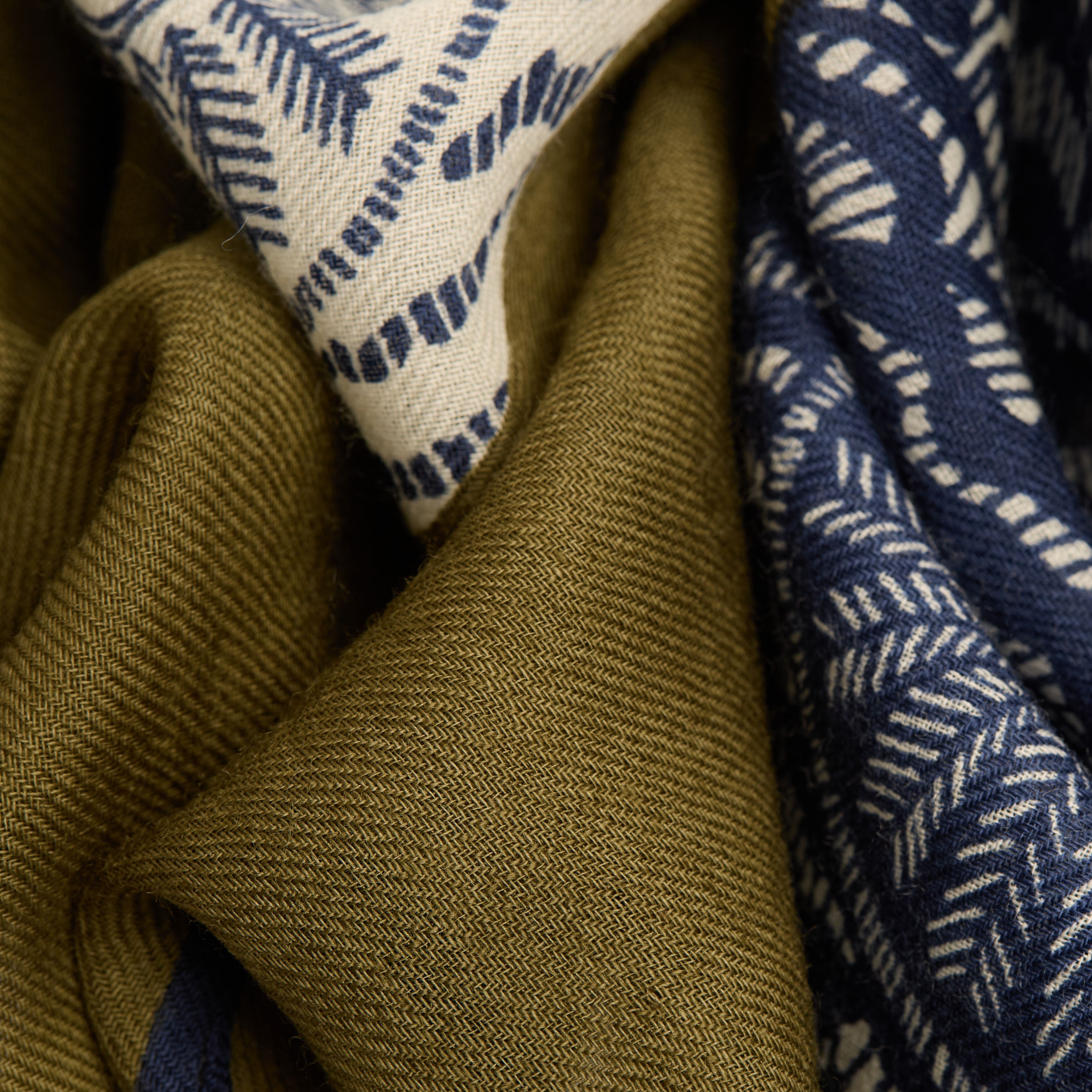 Scarf 80 - Chouette - Khaki
