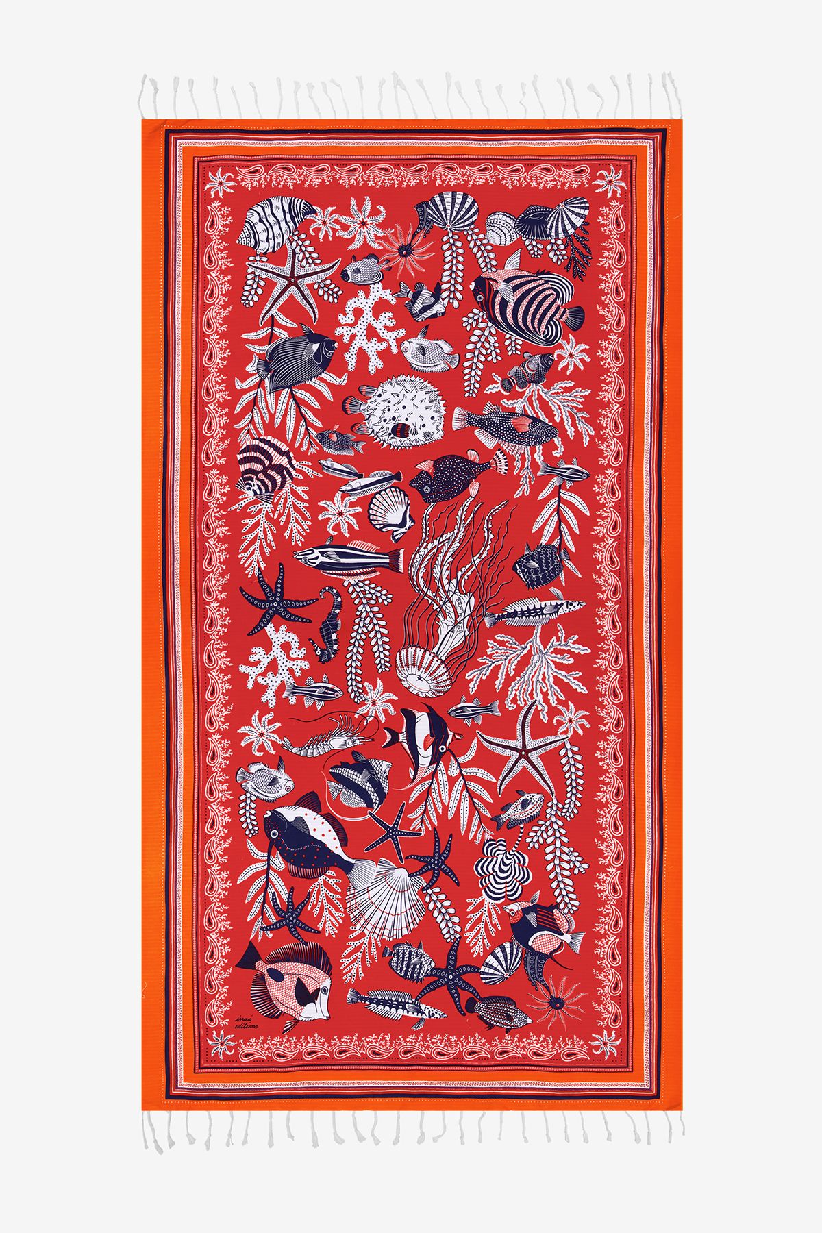 Fouta 100 - Neptune - Orange