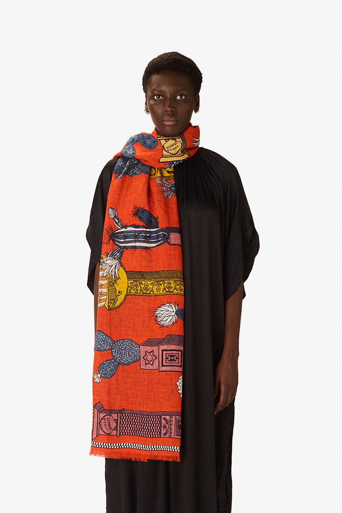 Écharpe 100 - Tequila - Orange