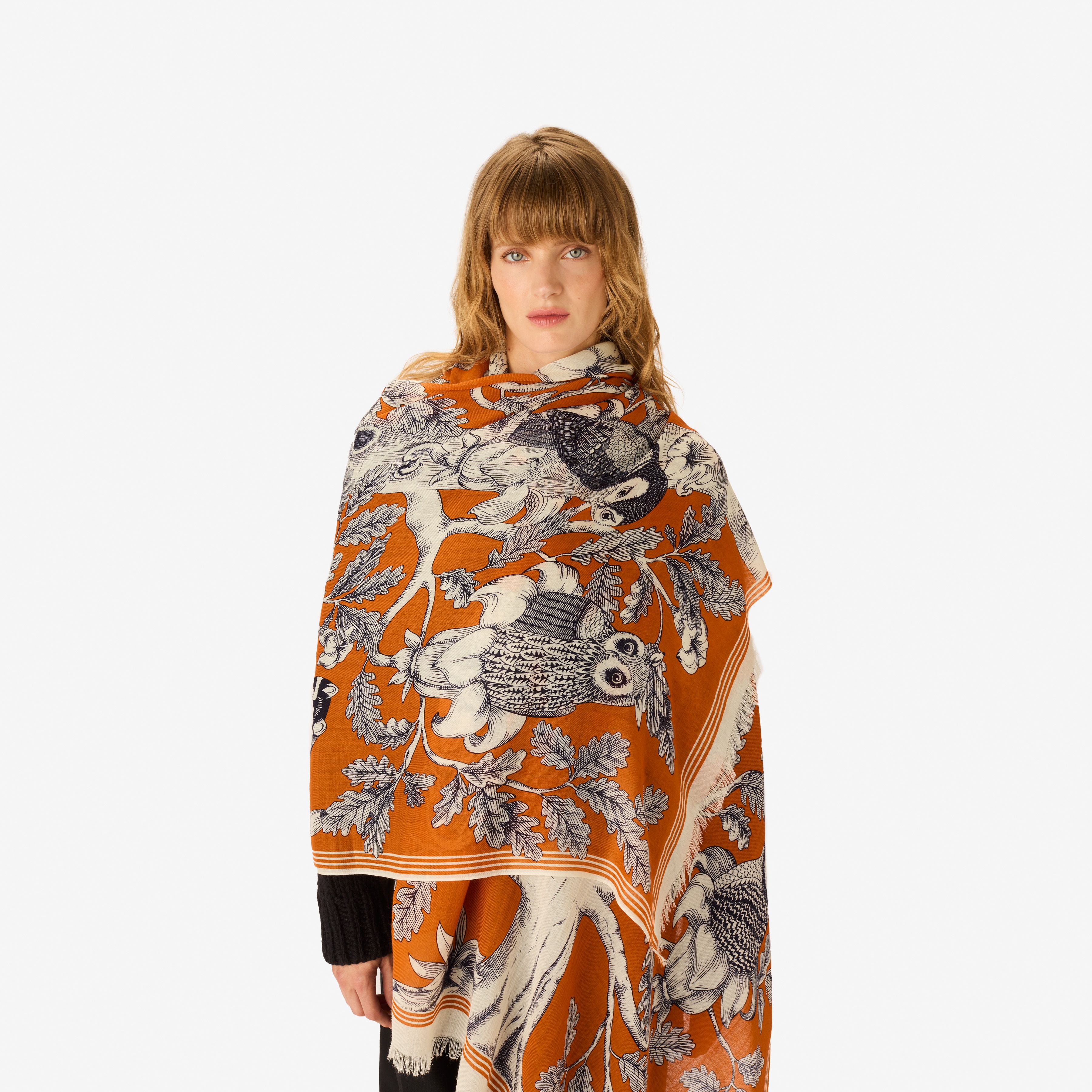 Schal 100 - Archimede - Orange