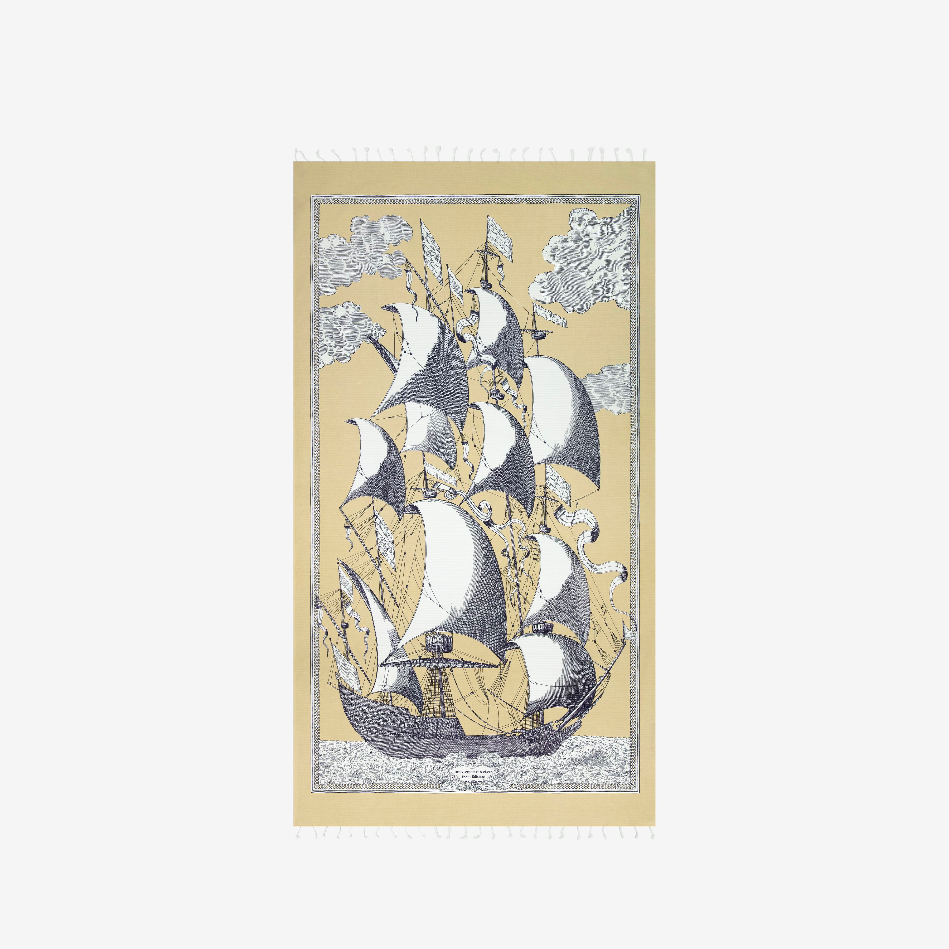 Fouta Towel 100 - Des Rives Et Des Reves - Sand