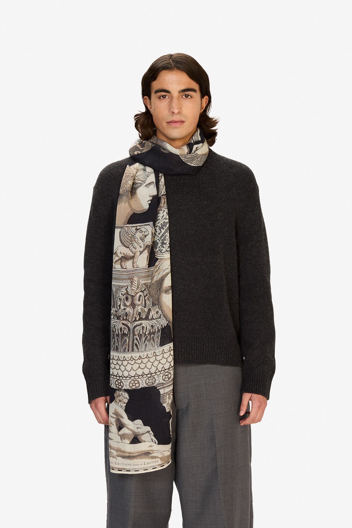 Écharpe 80 - Archives - Noir