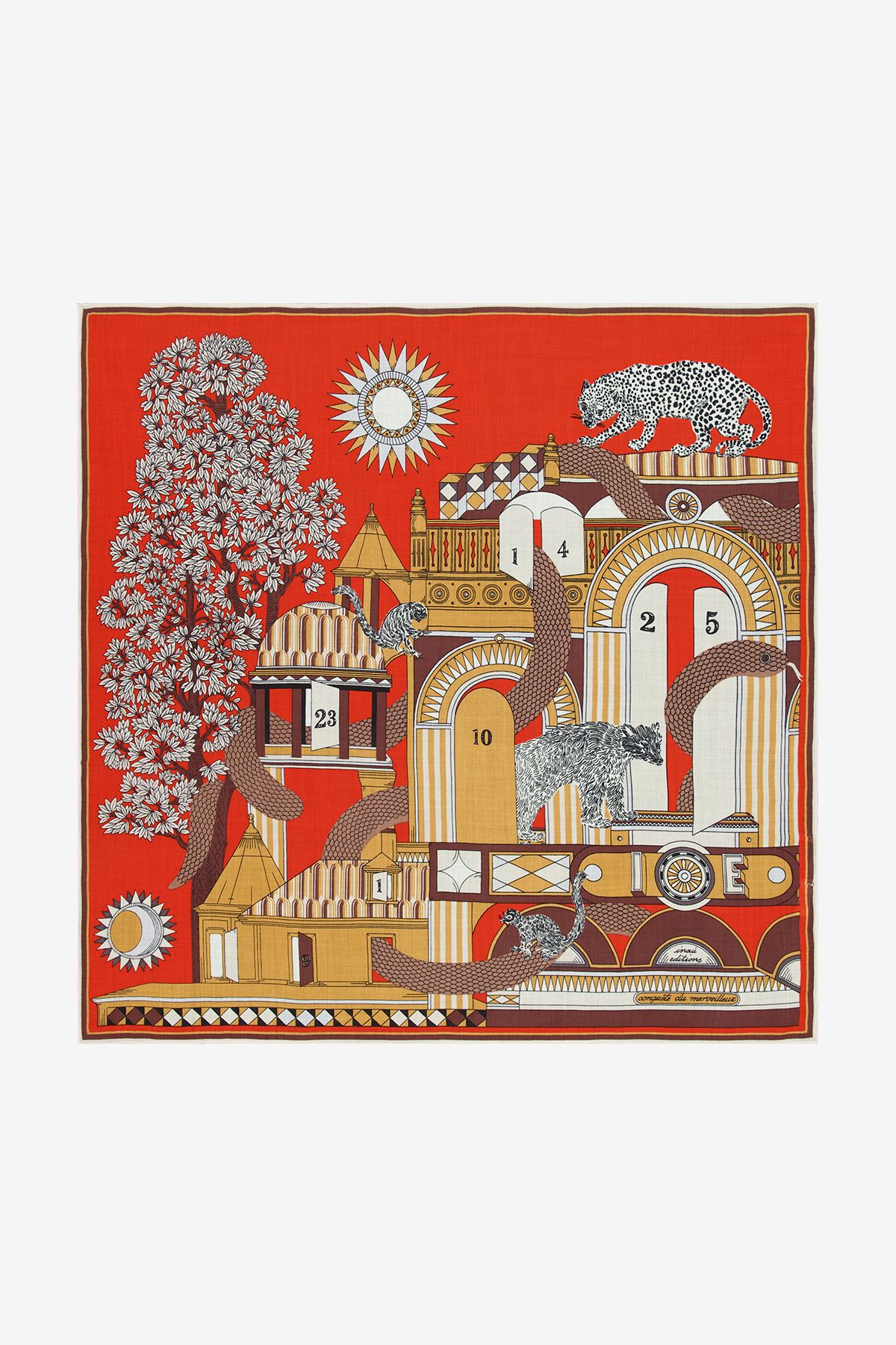 Carré 100 - Nicolas - Rouge