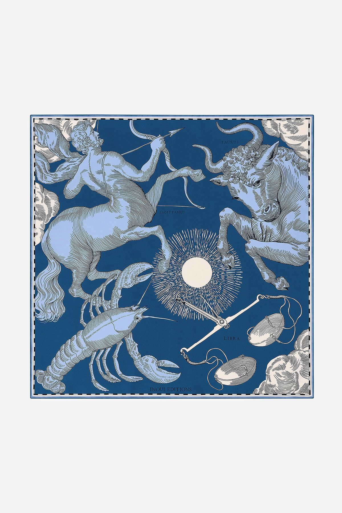 Square 65 - Astro Libra - Blue