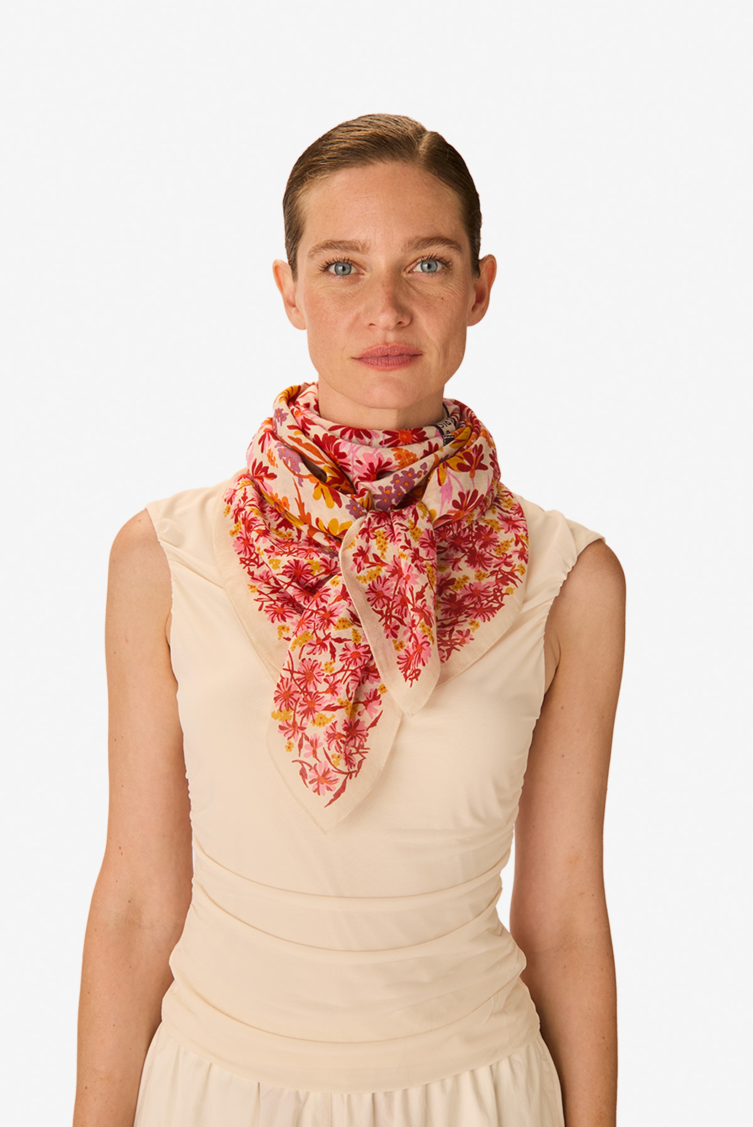 Carré 100 - Faust - Rose