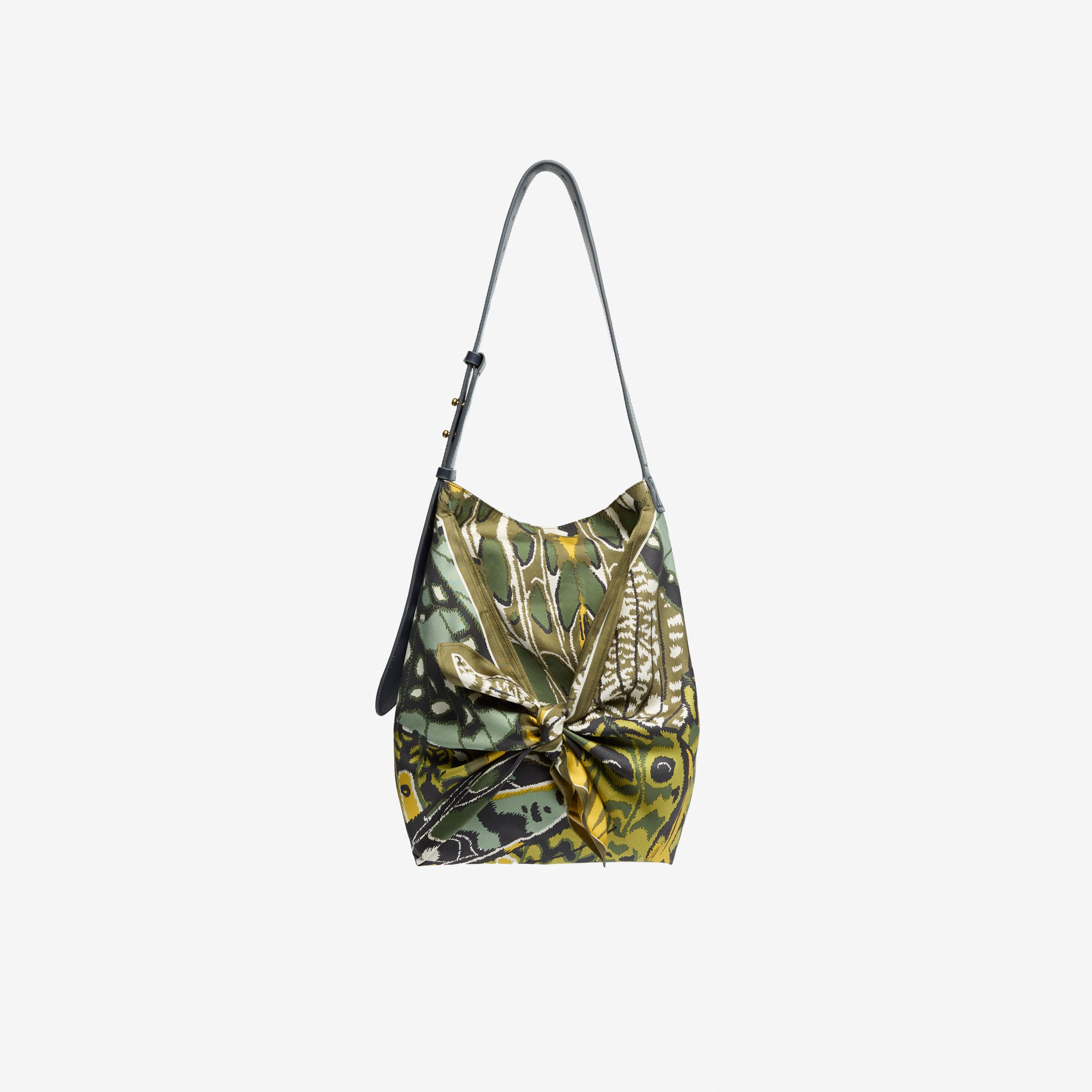 Scarf Bag - Papillons - Green
