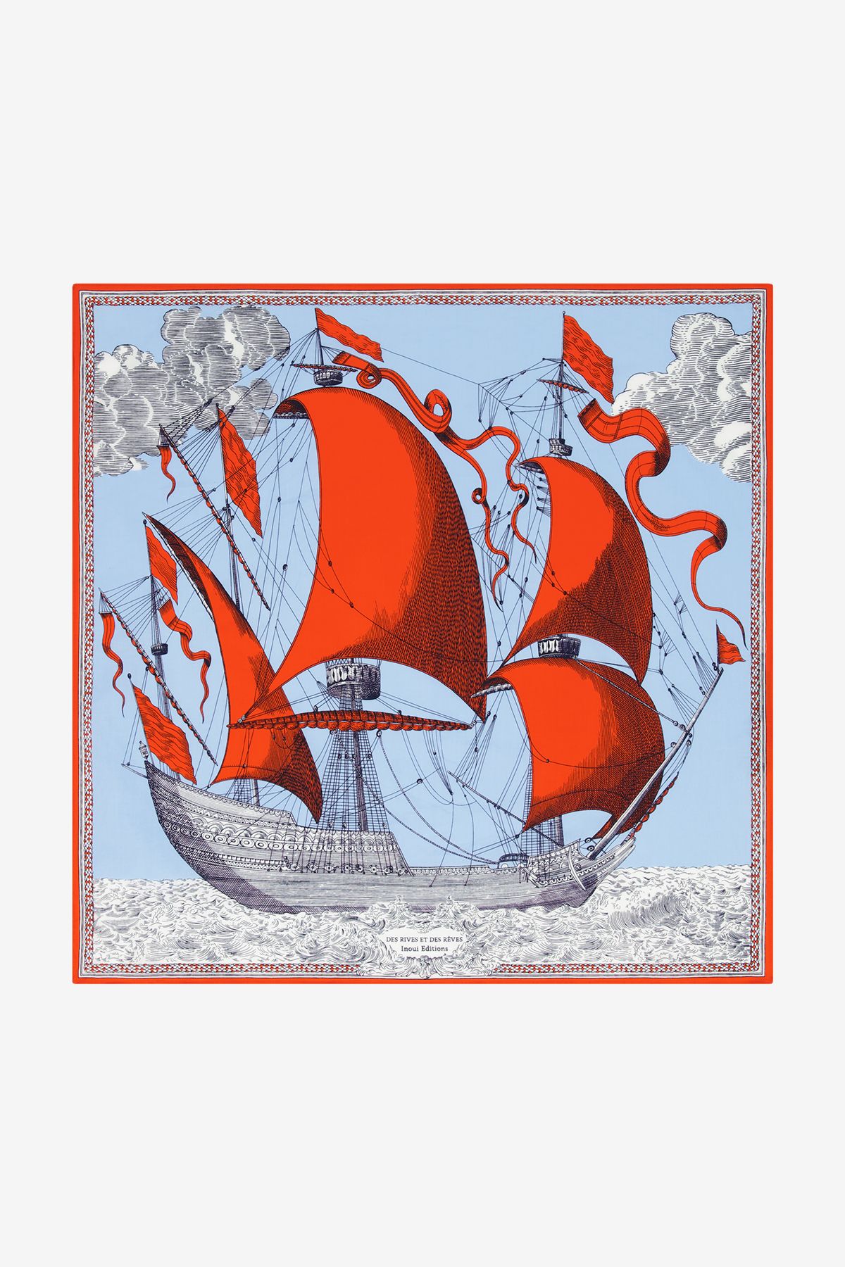 Carré 65 - Des Rives Et Des Reves - Rouge