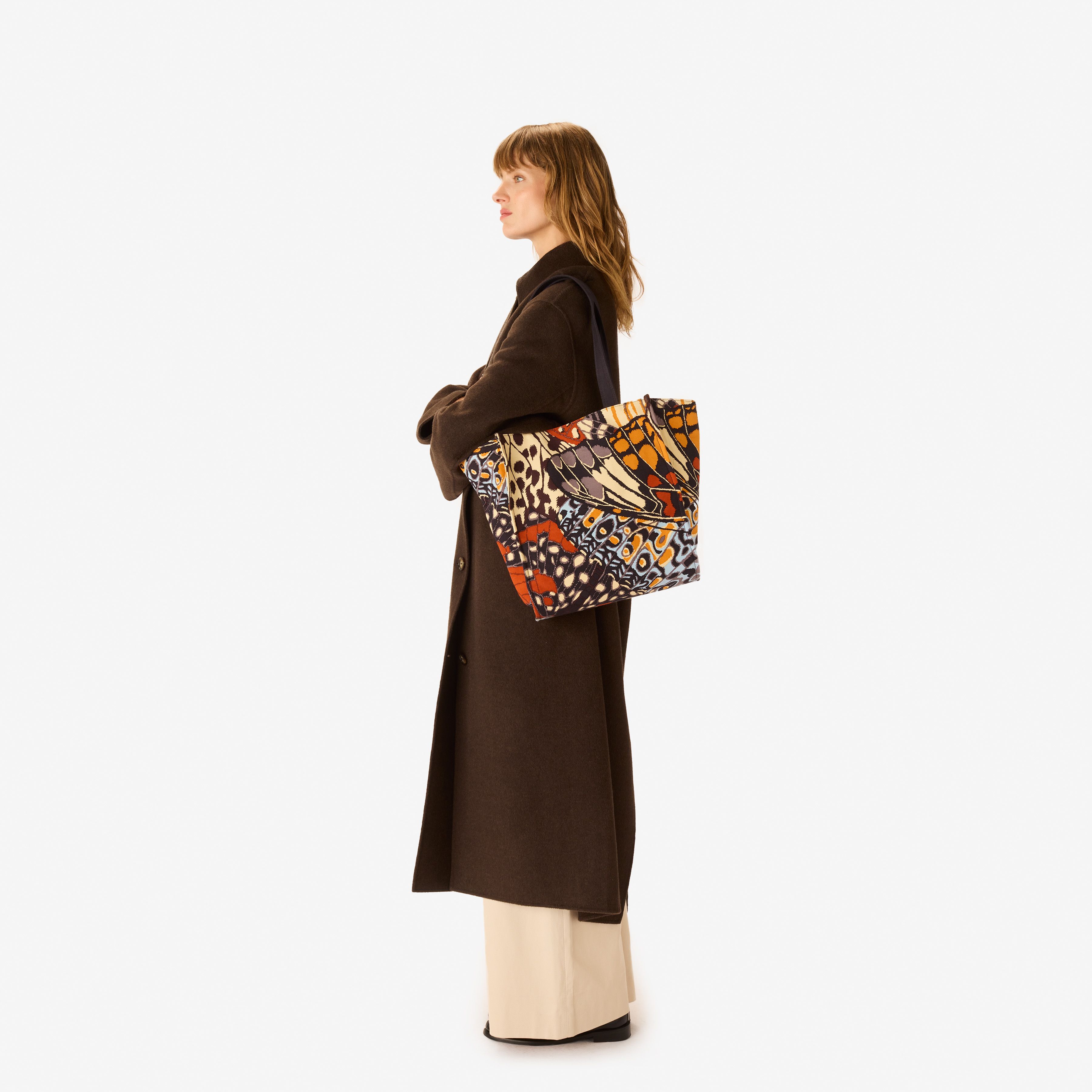 Totebag - Papillons - Natural