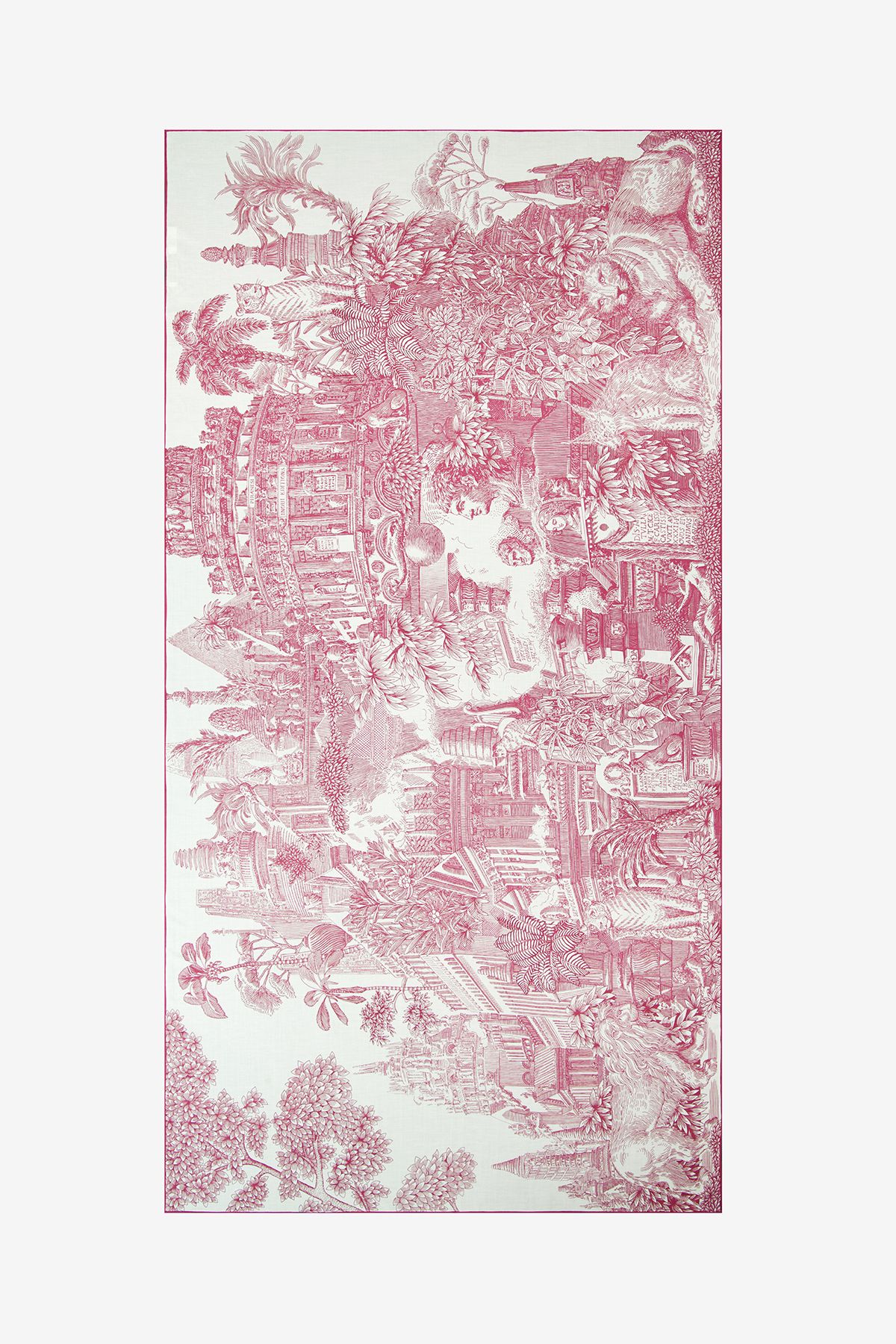 Écharpe  100 - Piranesi - Rouge