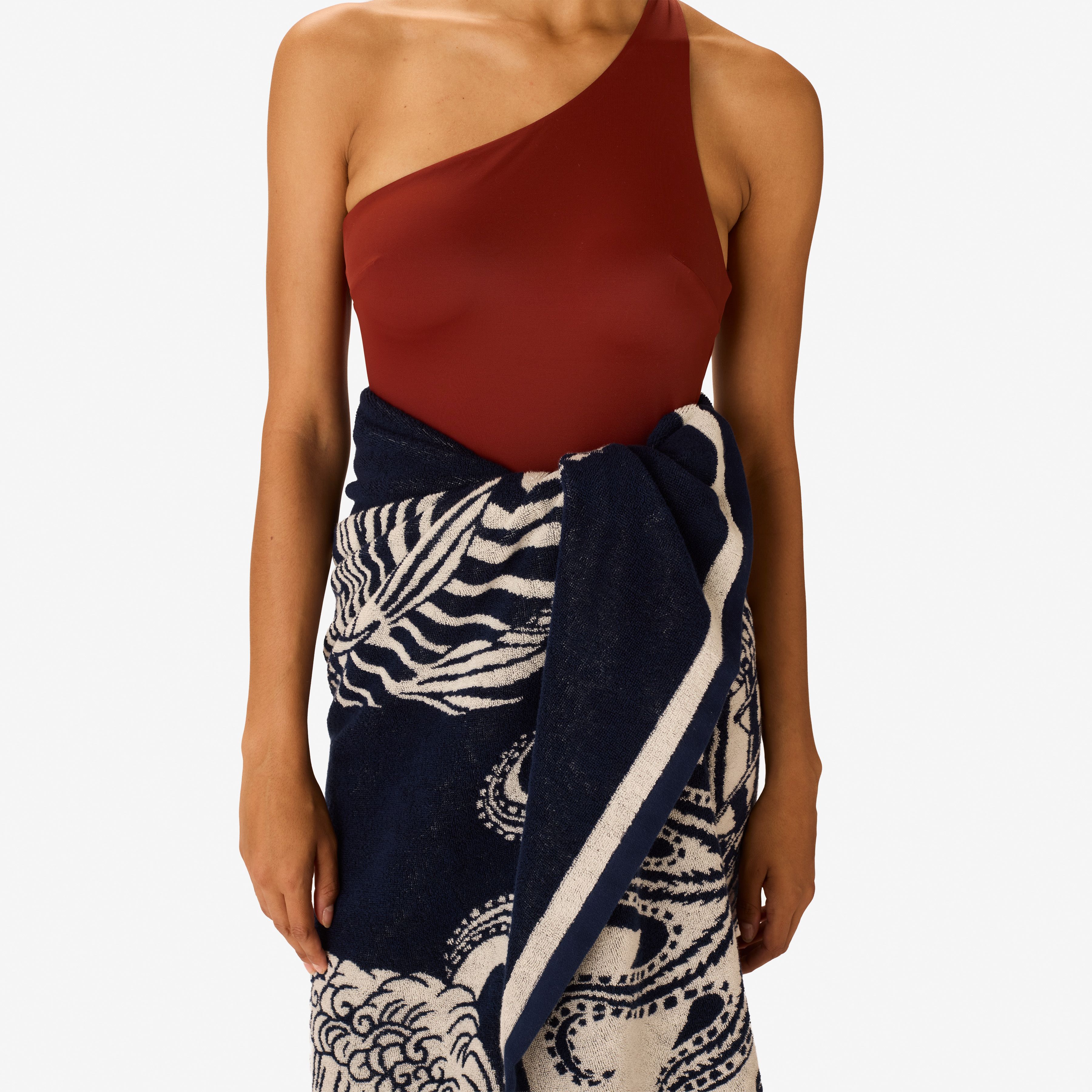 Beach Towel 100 - Poseidon - Navy