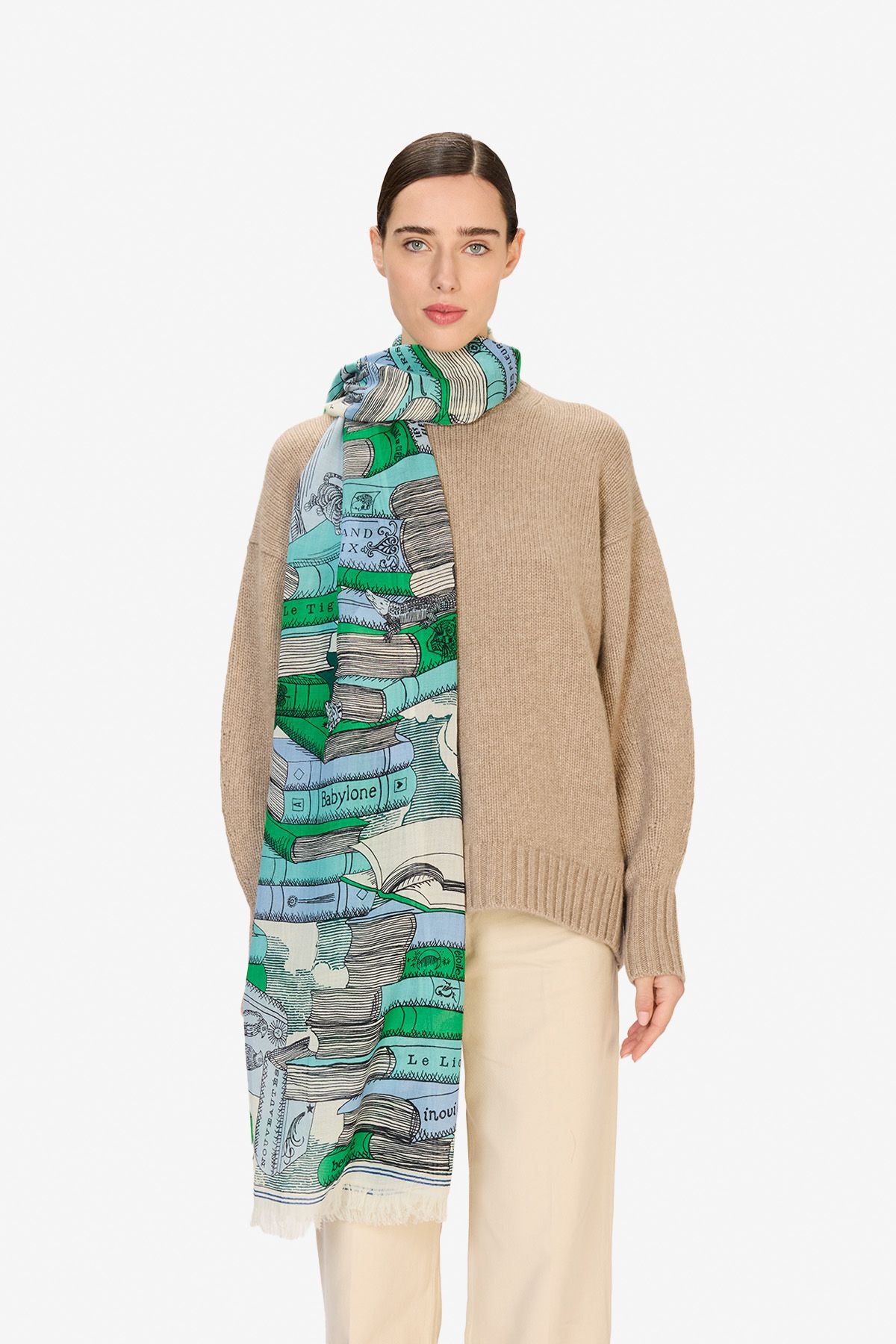 Écharpe 70 - Editions - Emeraude