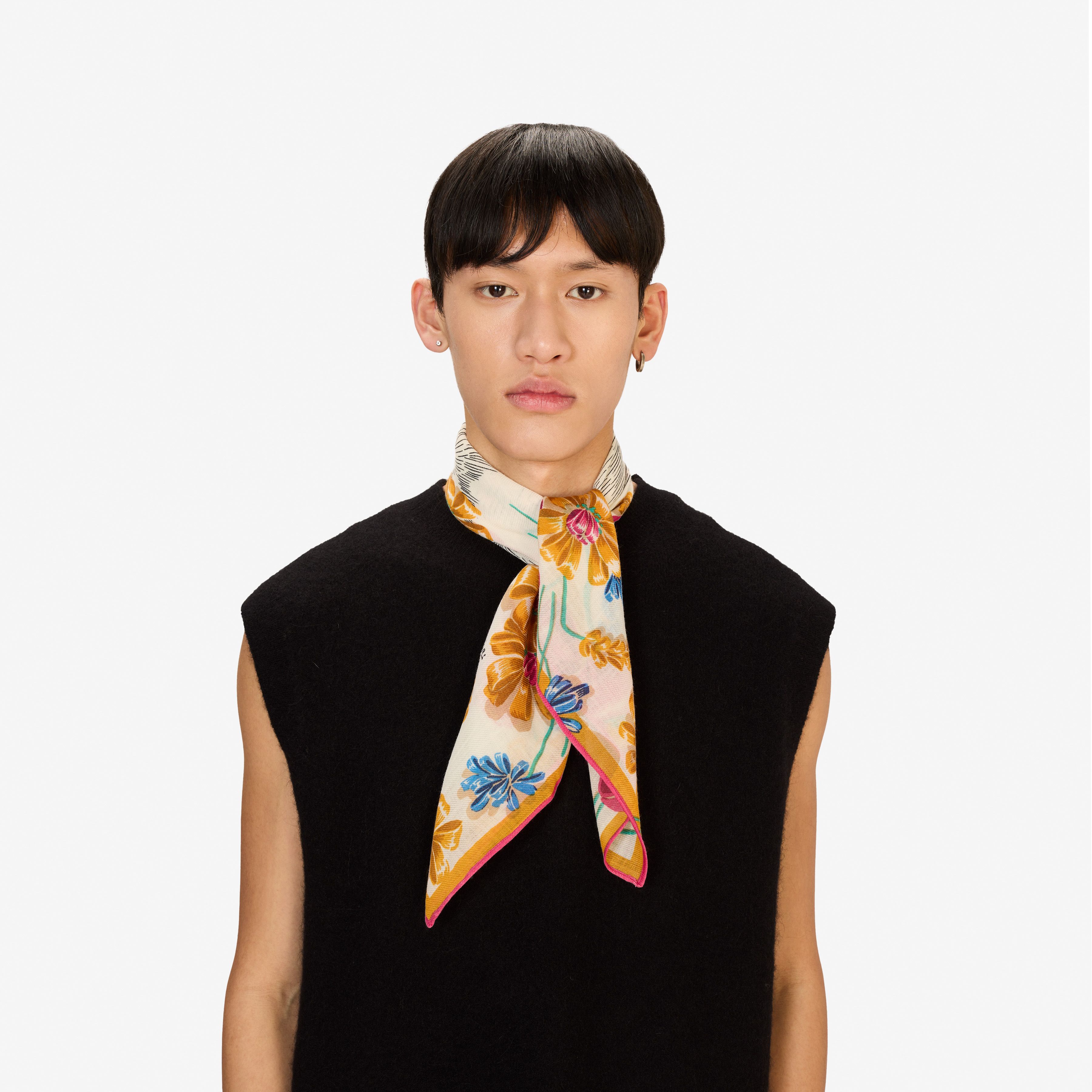 Quadratisches 70 - Toutou - Weiß