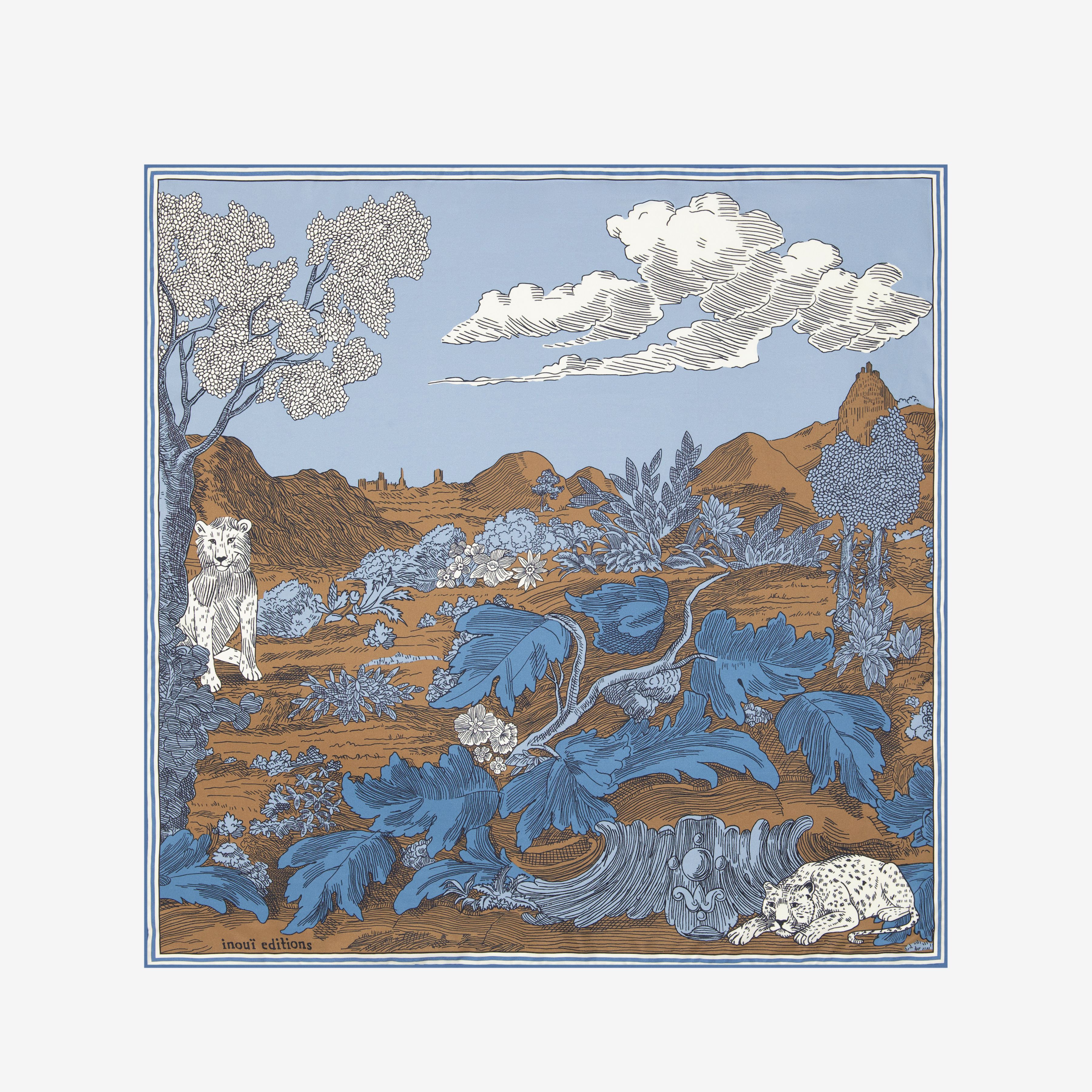 Pañuelo 70 - Histoire - Azul