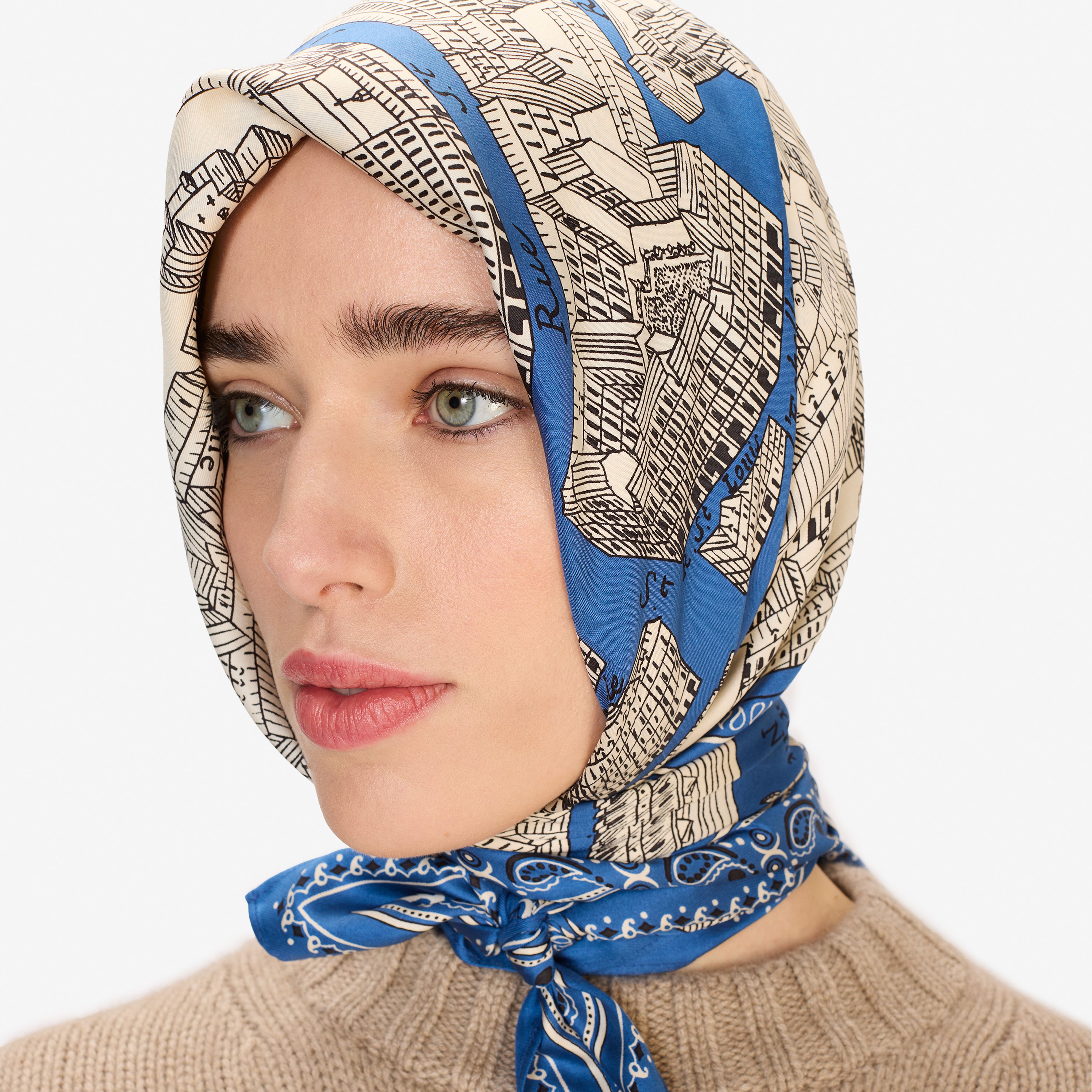 Square 100 - Louvre - Blue