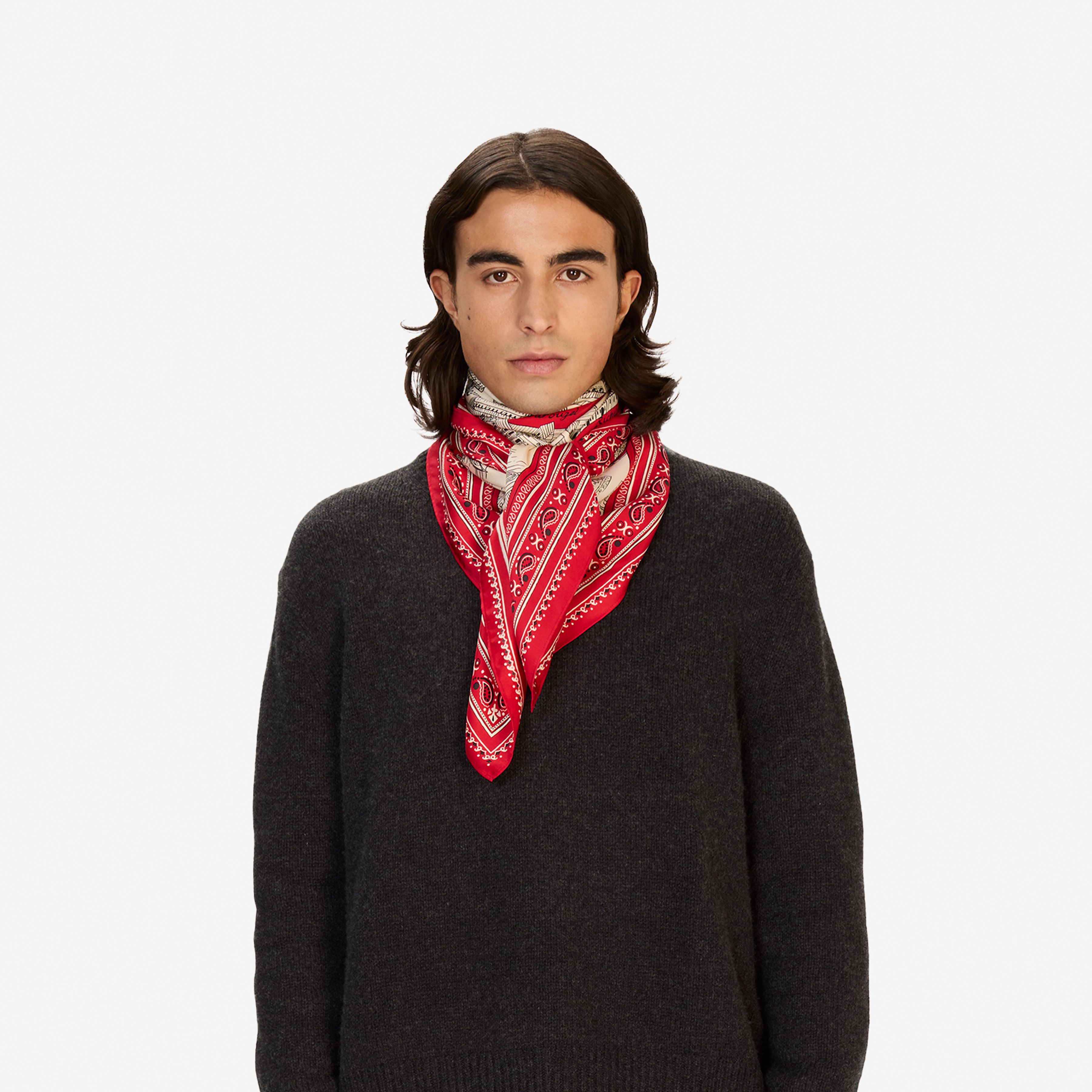 Square 100 - Louvre - Red