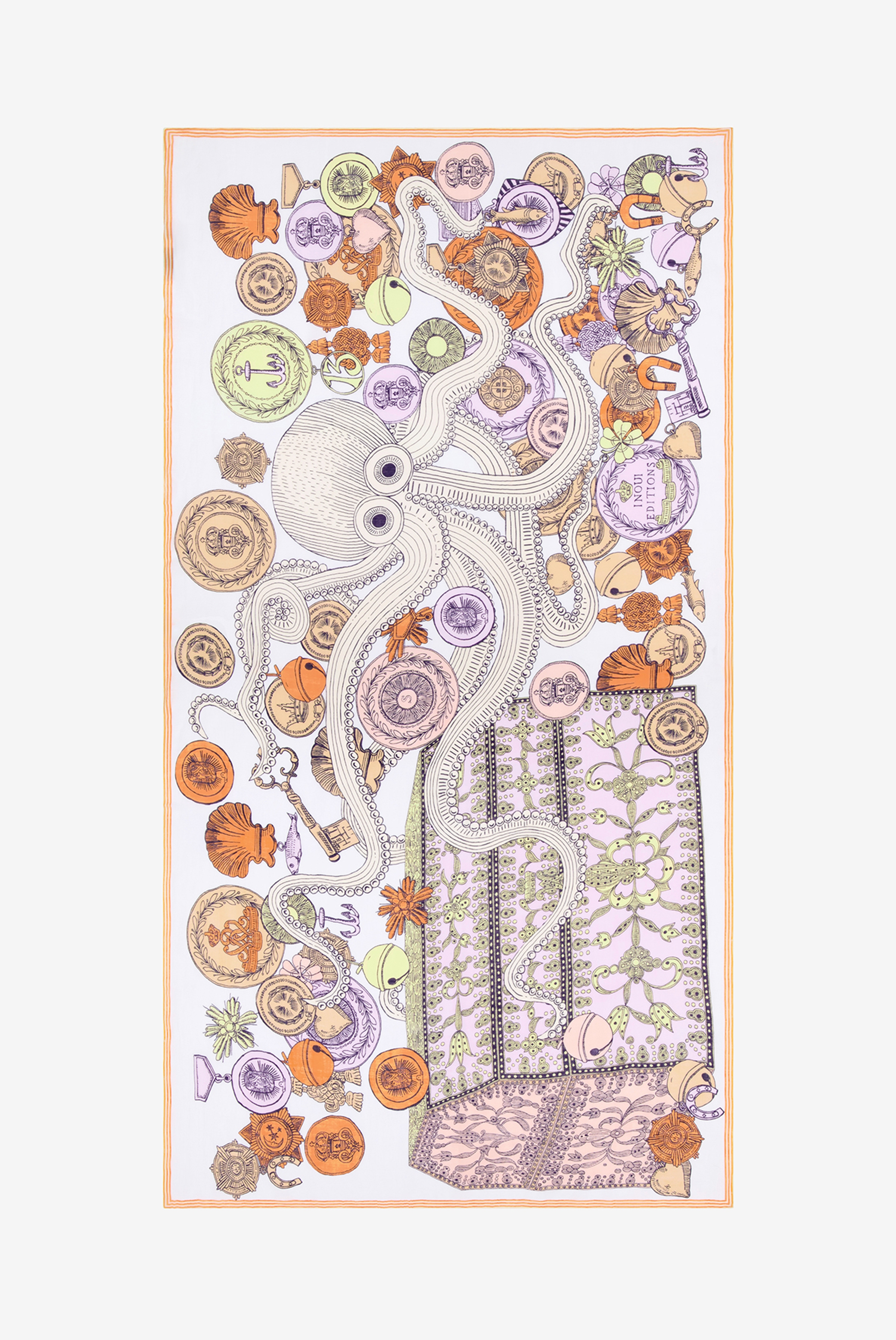 Écharpe 100 - Octopus - Multicolore