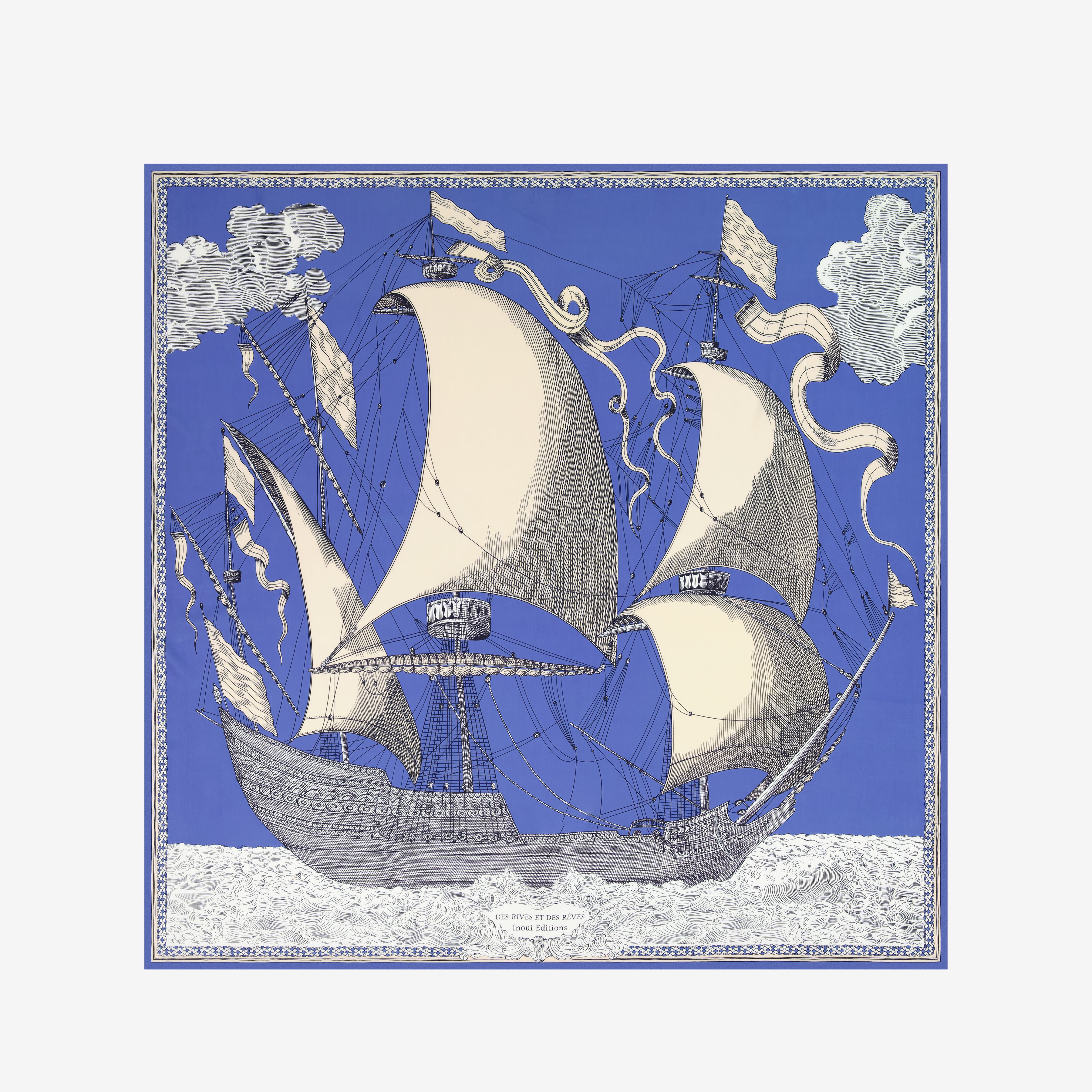 Square 130 - Des Rives et Des Reves - Blue