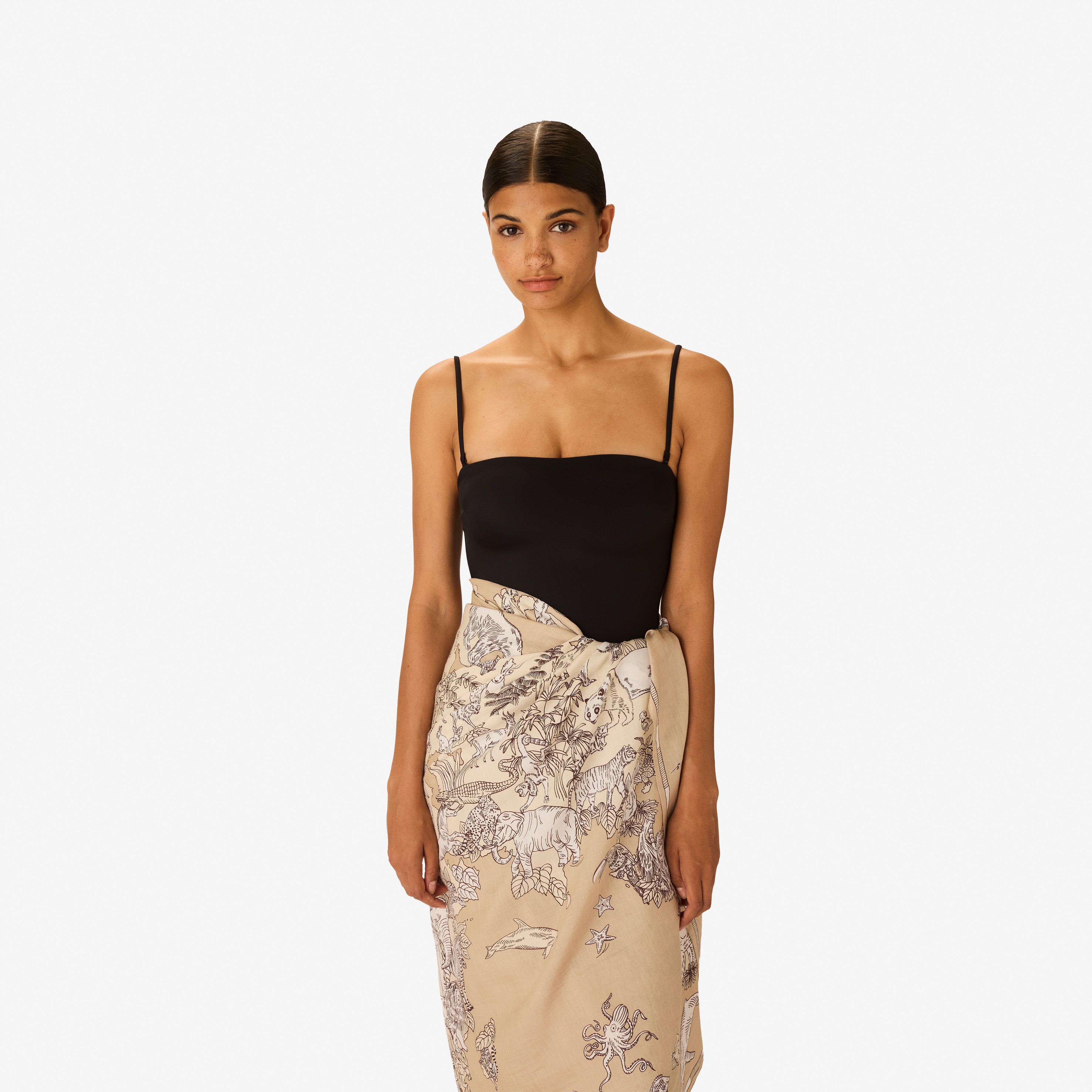 Schal 100 - Atlas - Natürlich