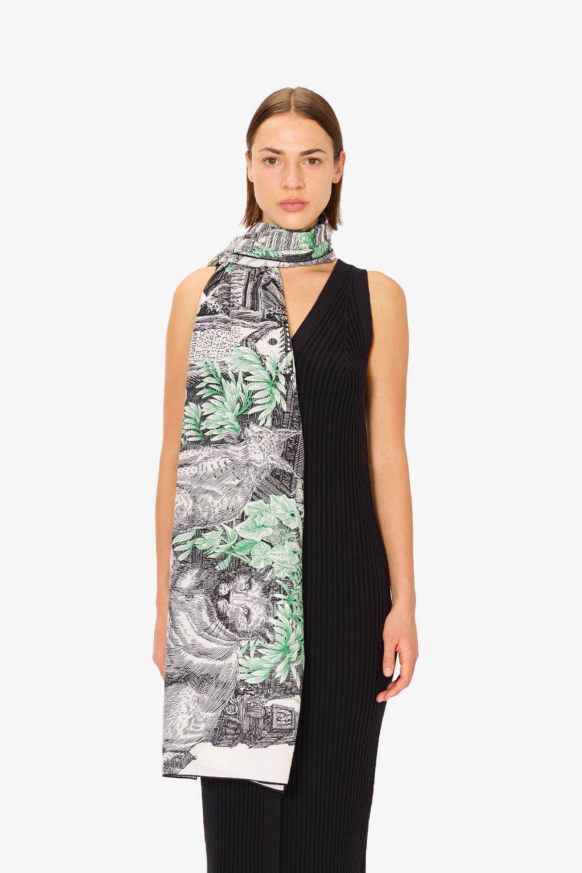 Écharpe  100 - Piranesi - Vert