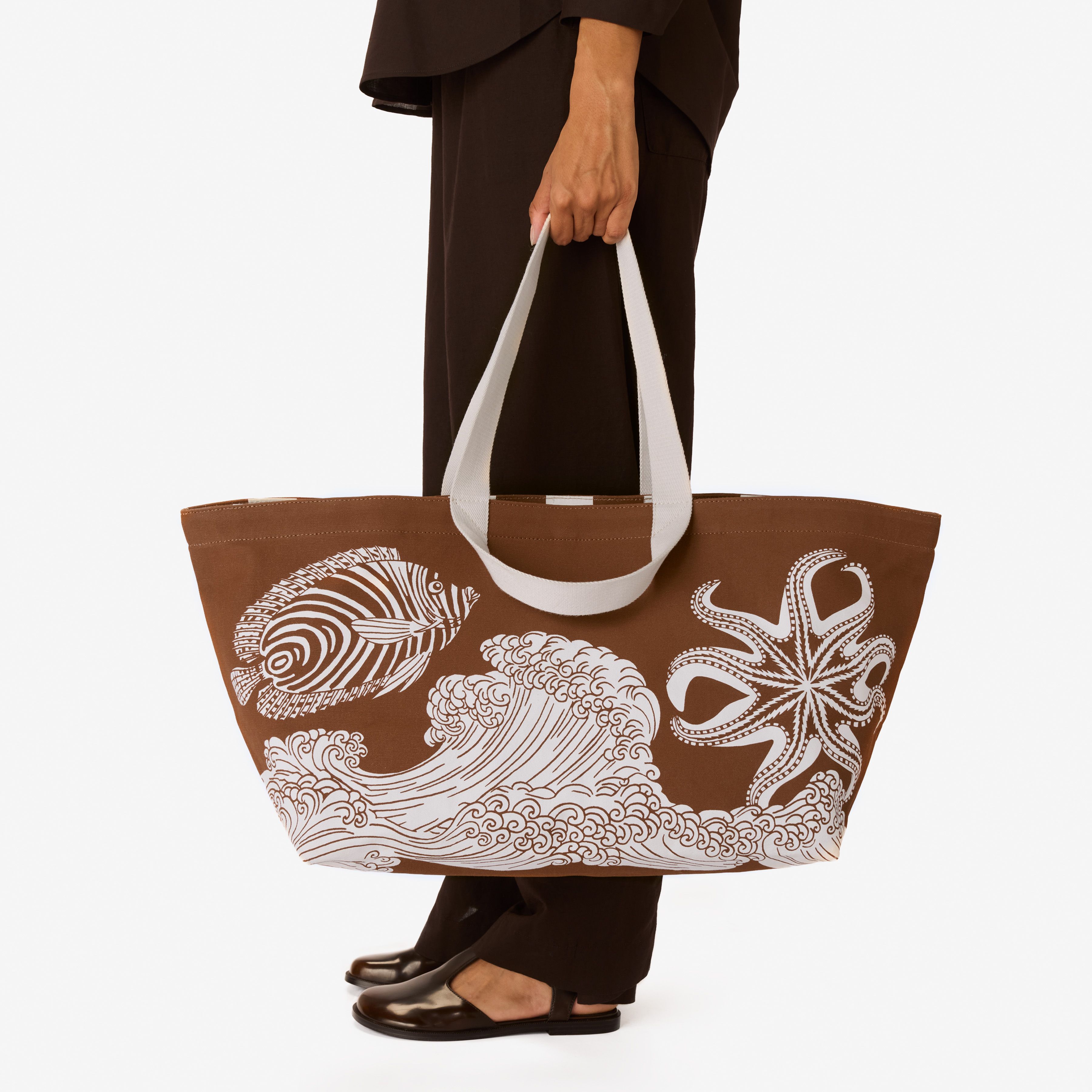 Sac Cabas - Poseidon - Marron