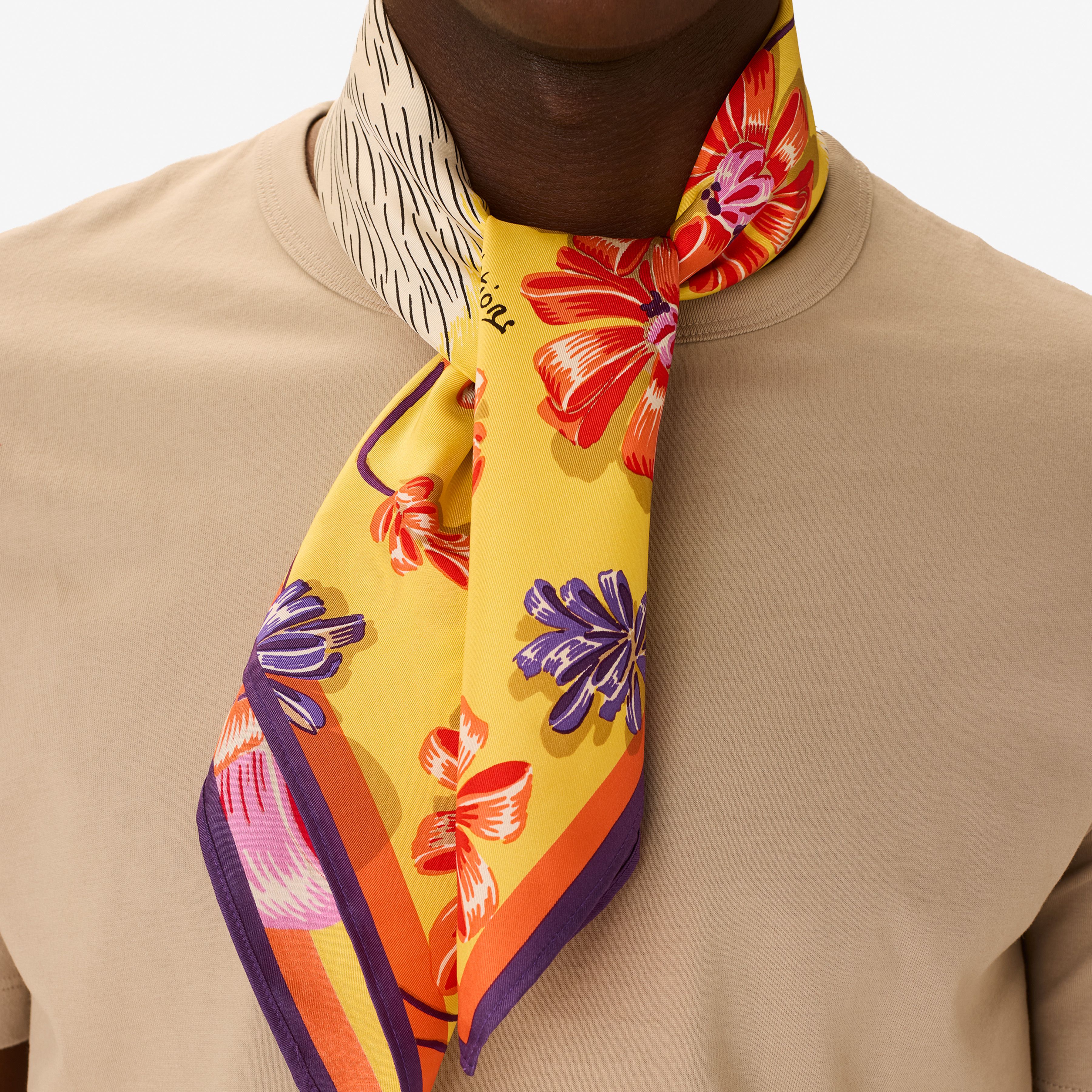 Carré 65 - Toutou - Jaune