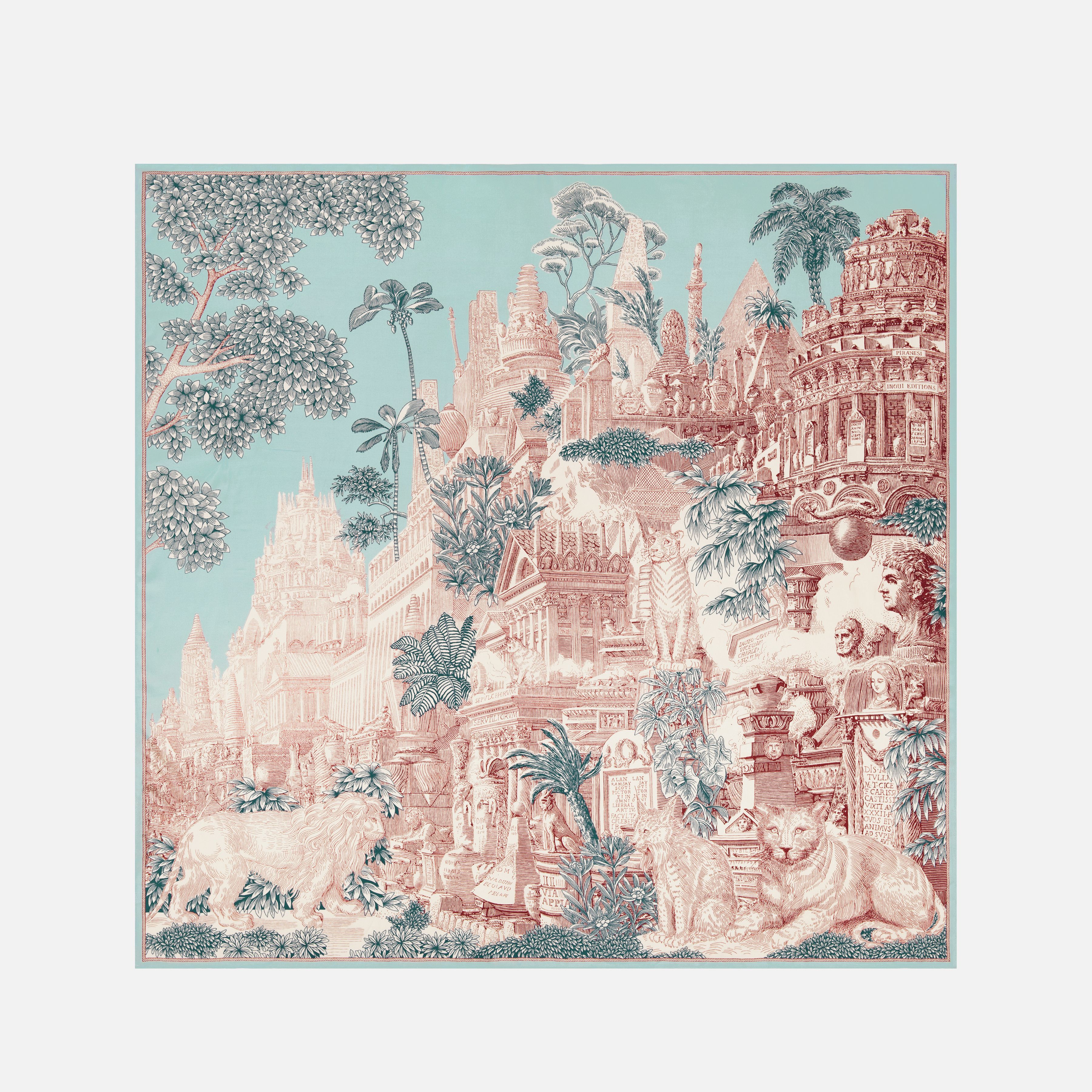 Square 130 - Piranesi - Turquoise